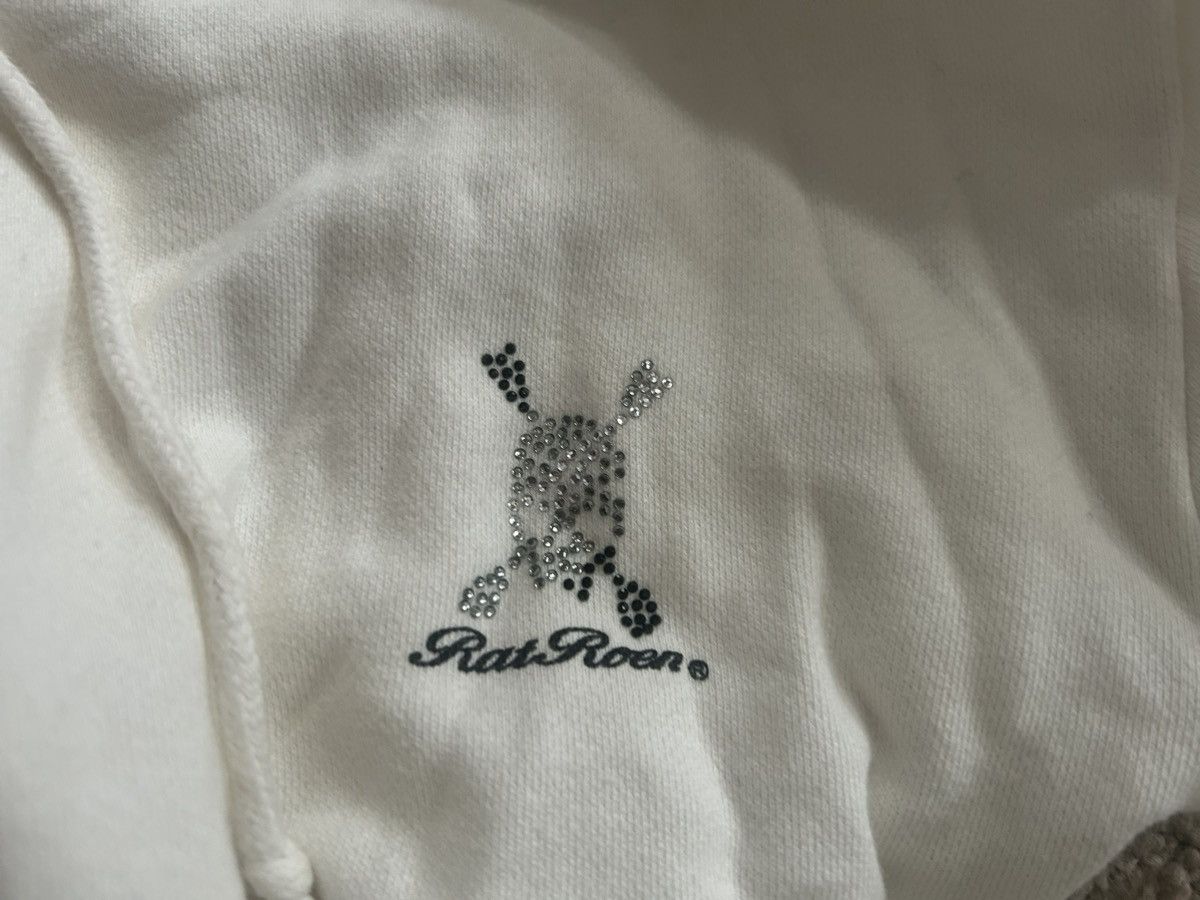 Roen Roen rhinestones skull zip up hoodie punk seditionaries Size US L / EU 52-54 / 3 - 6 Thumbnail