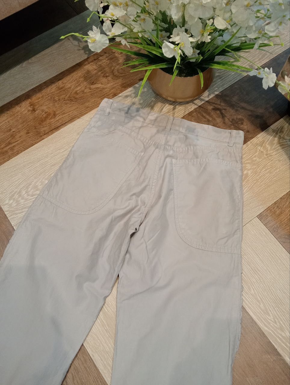 Issey Miyake ISSEY MIYAKE TSUMORI CHISATO GREY COTTON PANTS - SIZE 2 Size US 30 / EU 46 - 10 Thumbnail