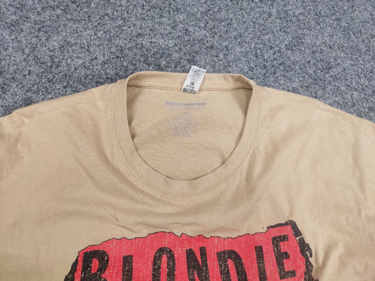 Vintage Vintage Blondie Hysteric Glamour Style Beige T shirt Y2K Size US M / EU 48-50 / 2 - 9 Thumbnail