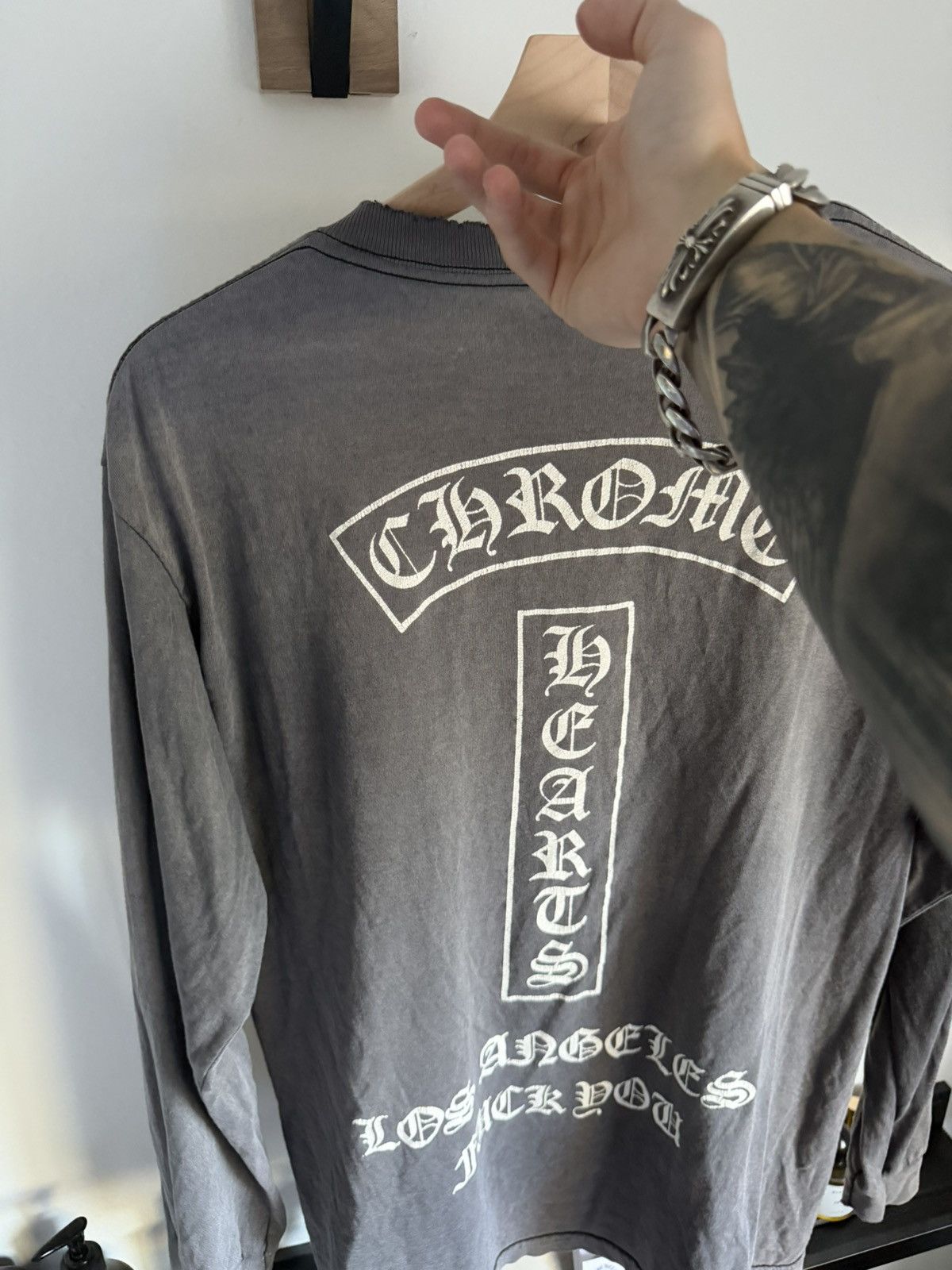 Chrome Hearts Smoked out Chrome long sleeve Size US M / EU 48-50 / 2 - 1 Thumbnail