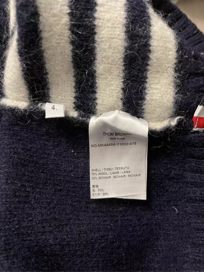 Thom Browne Thom Browne size4 Ma Hai Mao round neck sweater Size US XL / EU 56 / 4 - 6 Thumbnail