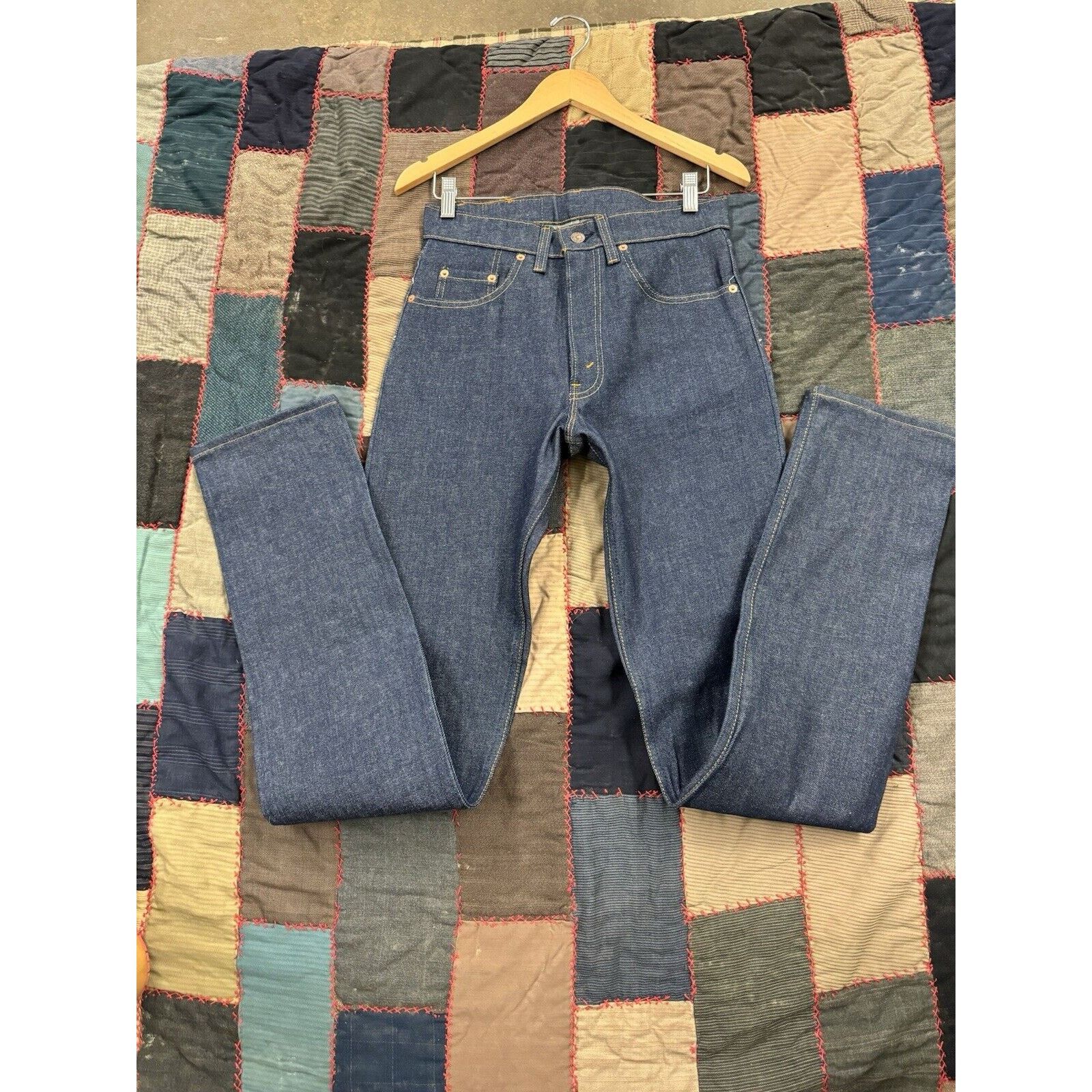 Levi's Deadstock True Vintage Levi’s 505 Japan Denim Mens W29 X L36 Size US 29 - 2 Thumbnail