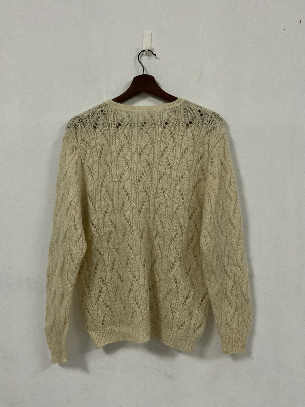 Homespun Knitwear Handknit Handmade Cross Stitch Knitwear Size US M / EU 48-50 / 2 - 2 Thumbnail