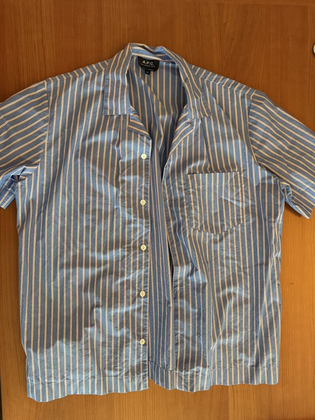 A.P.C. × JJJJound APC x JJJJound Weekend Shirt Navy | Grailed