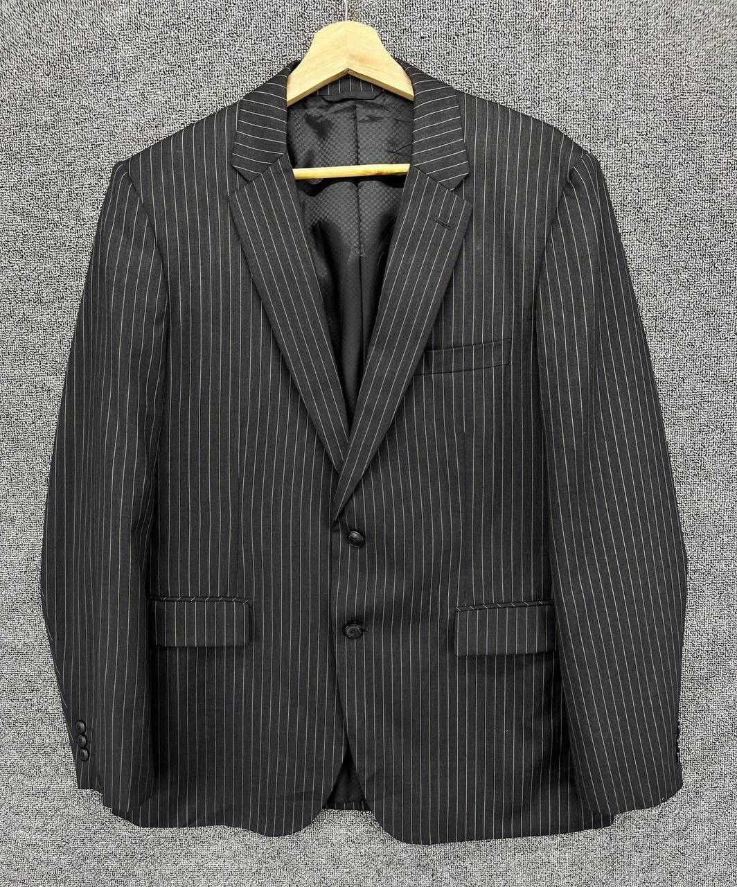 Issey Miyake Issey Miyake Tete Homme Black Wool Blazers Coats Jacket Size US XL / EU 56 / 4 - 1 Thumbnail