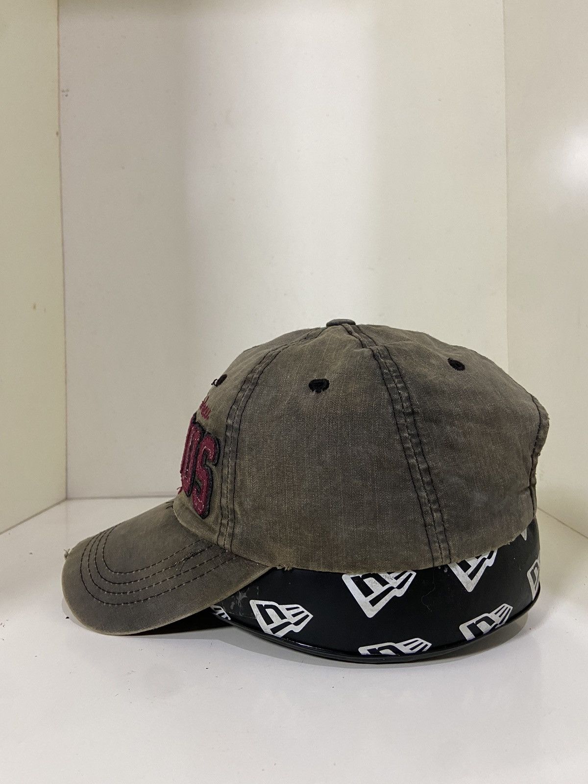 If Six Was Nine Vtg rock n blue DITSETRESSED denim hat Size ONE SIZE - 4 Thumbnail