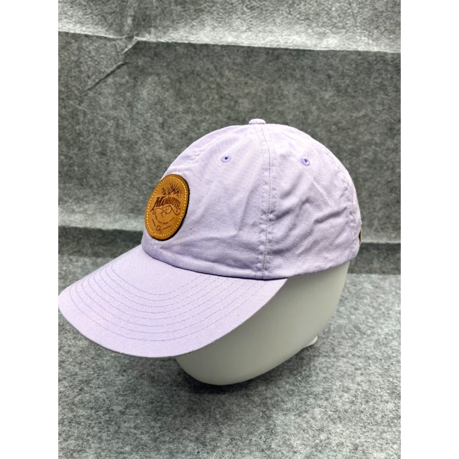 Vintage Mammoth Hat Cap Strap Back Adult One Size Purple 100% Cotton Outdoors Baseball Cap Mens Size ONE SIZE - 4 Thumbnail