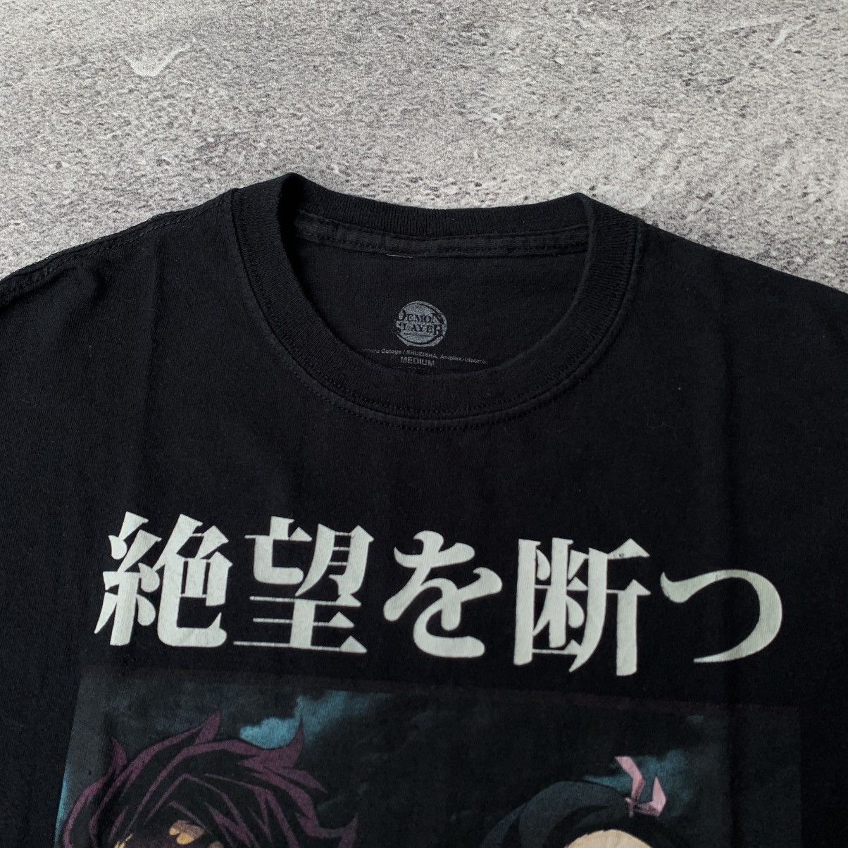 Anime × Cartoon Network × Japanese Brand Demon Slayer Anime Kimetsu No yaiba Japan tee Size US M / EU 48-50 / 2 - 4 Thumbnail