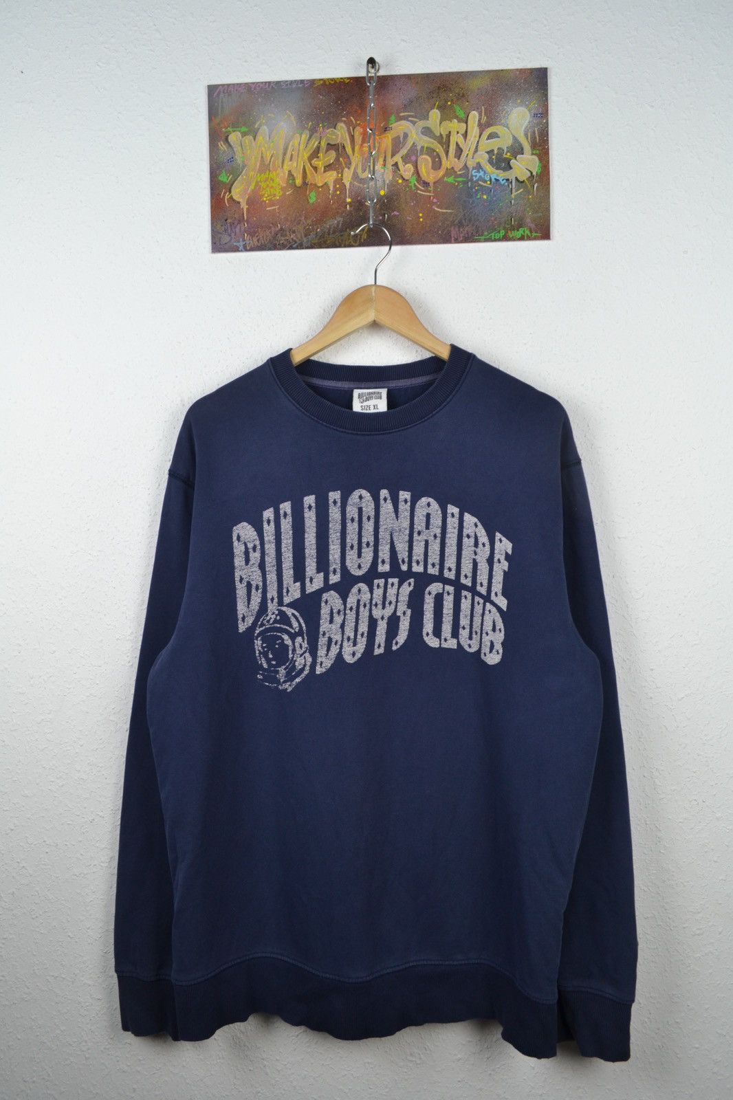 Billionaire Boys Club Billionaire Boys Club BBC Washed Sweatshirt Men’s Size XL Size US XL / EU 56 / 4 - 3 Thumbnail
