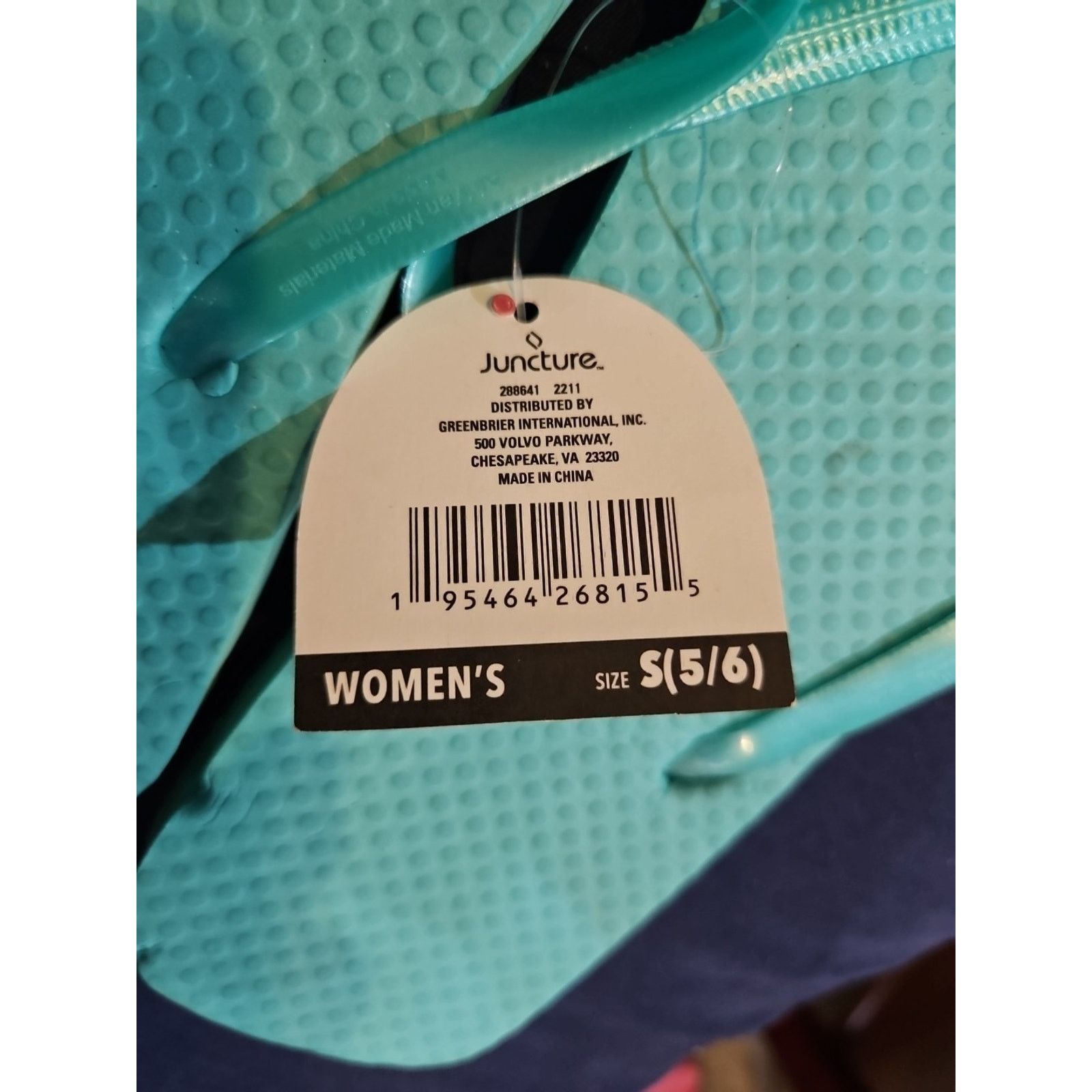 Other Juncture Women's 5/6 Flip Flops / Sandals Size US 9 / IT 39 - 4 Thumbnail