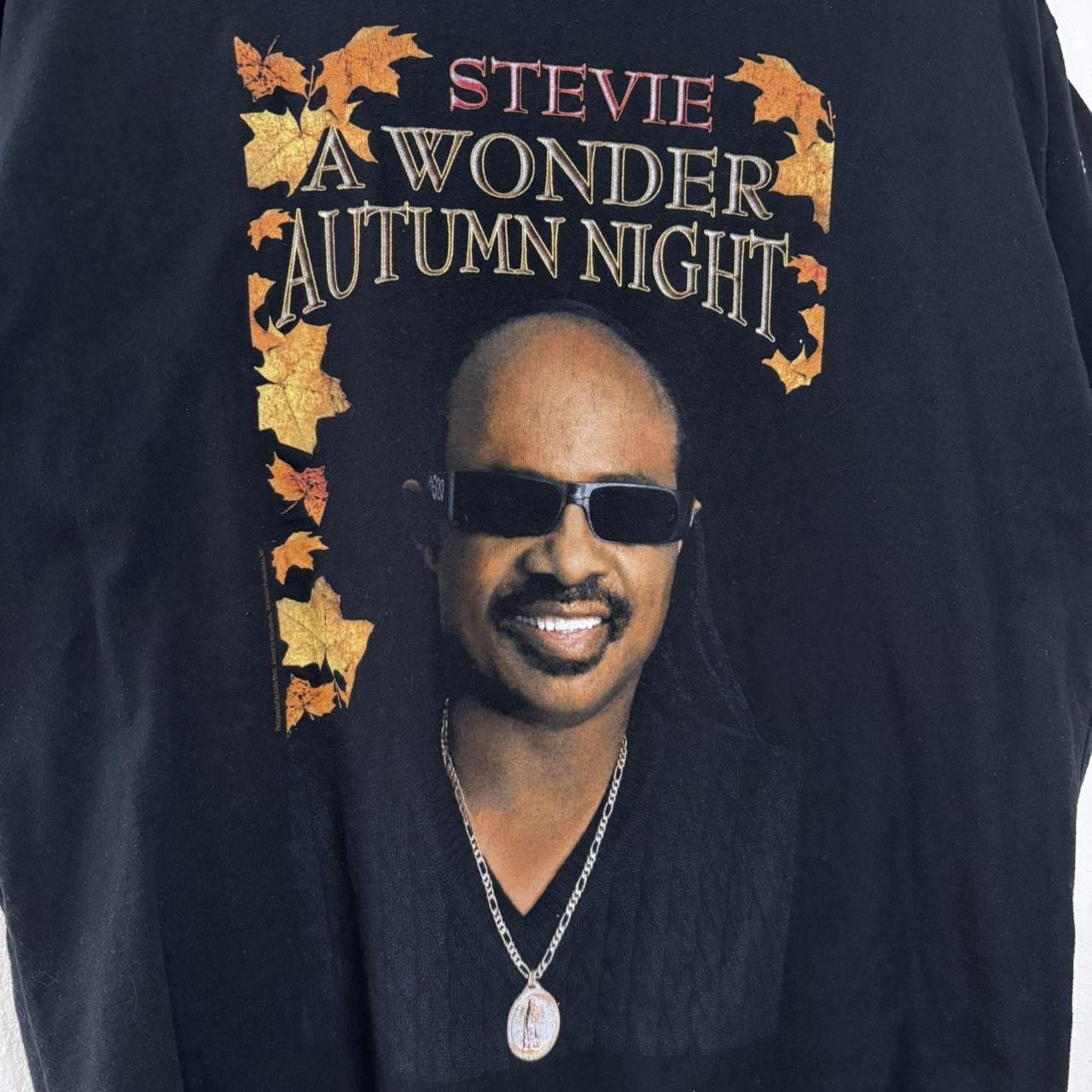 Vintage Vintage 2007 Stevie Wonder "A Wonder Autumn Night" Tour Tee Size US L / EU 52-54 / 3 - 2 Thumbnail