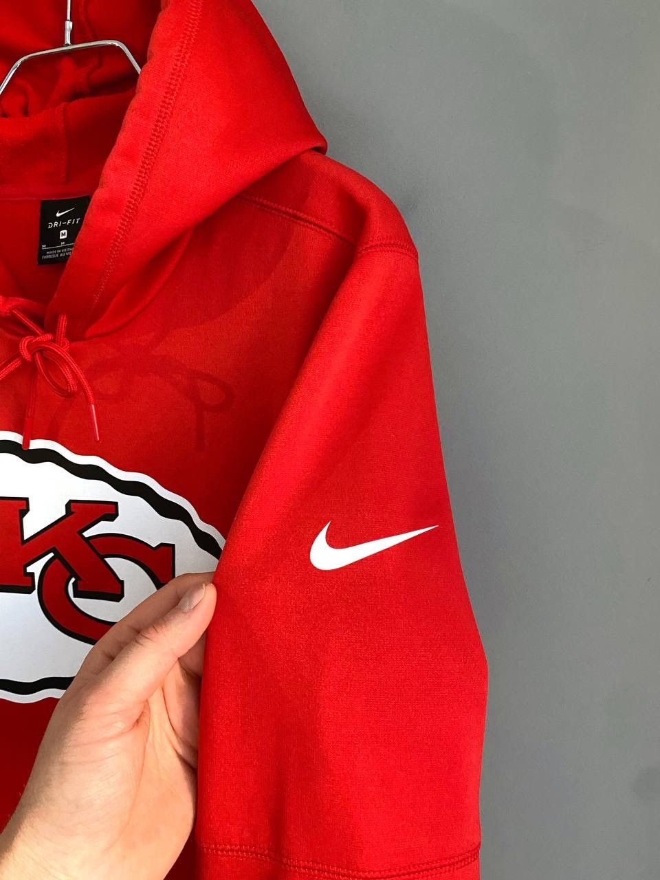 Nike Nike x NFL Kansas City Chiefs Men's Therma Fit Hoodie Size M Size US M / EU 48-50 / 2 - 6 Thumbnail