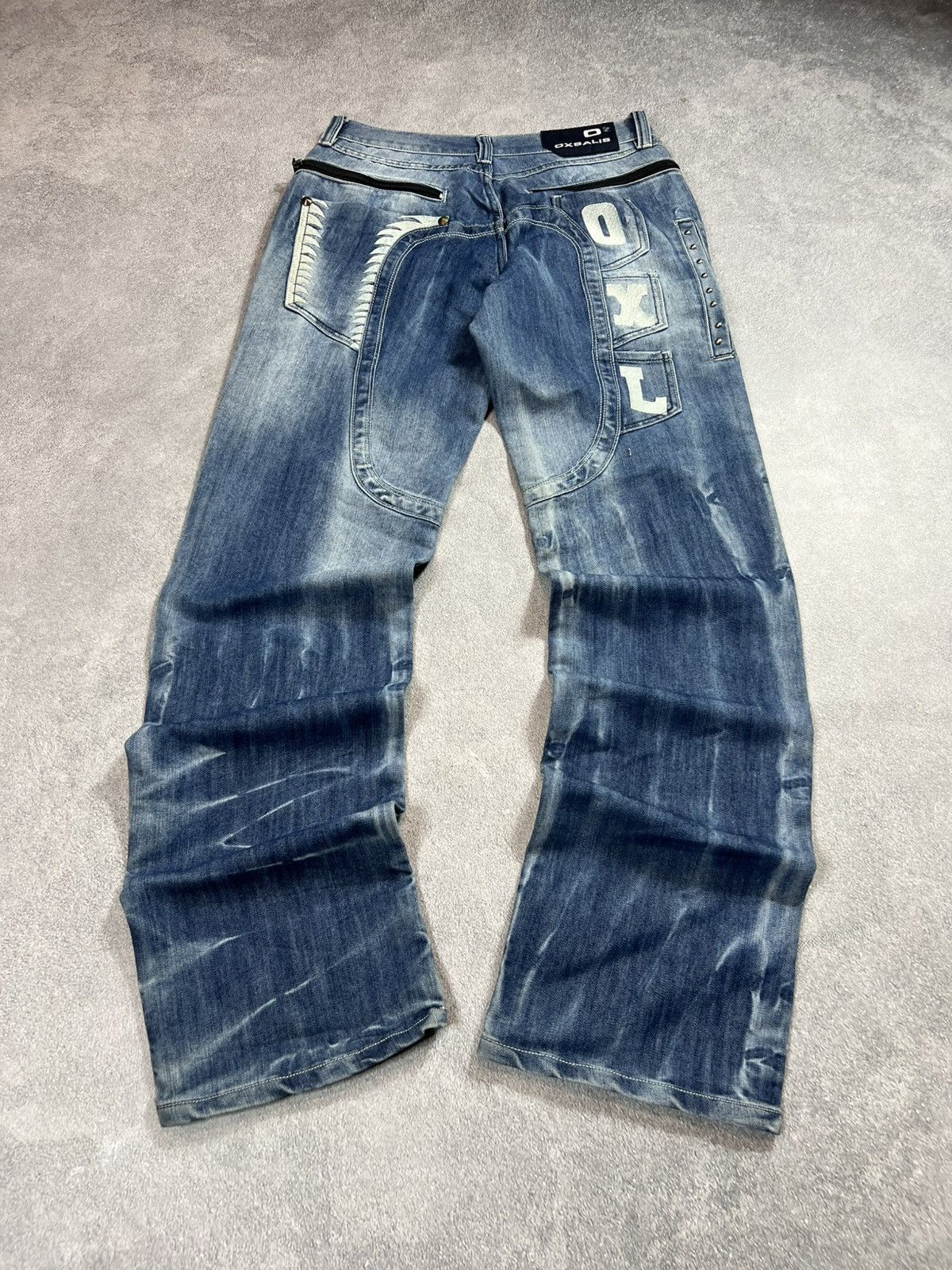 VTG Sexy Rick Owens Style Diesel Japanese Washed Baggy Jeans