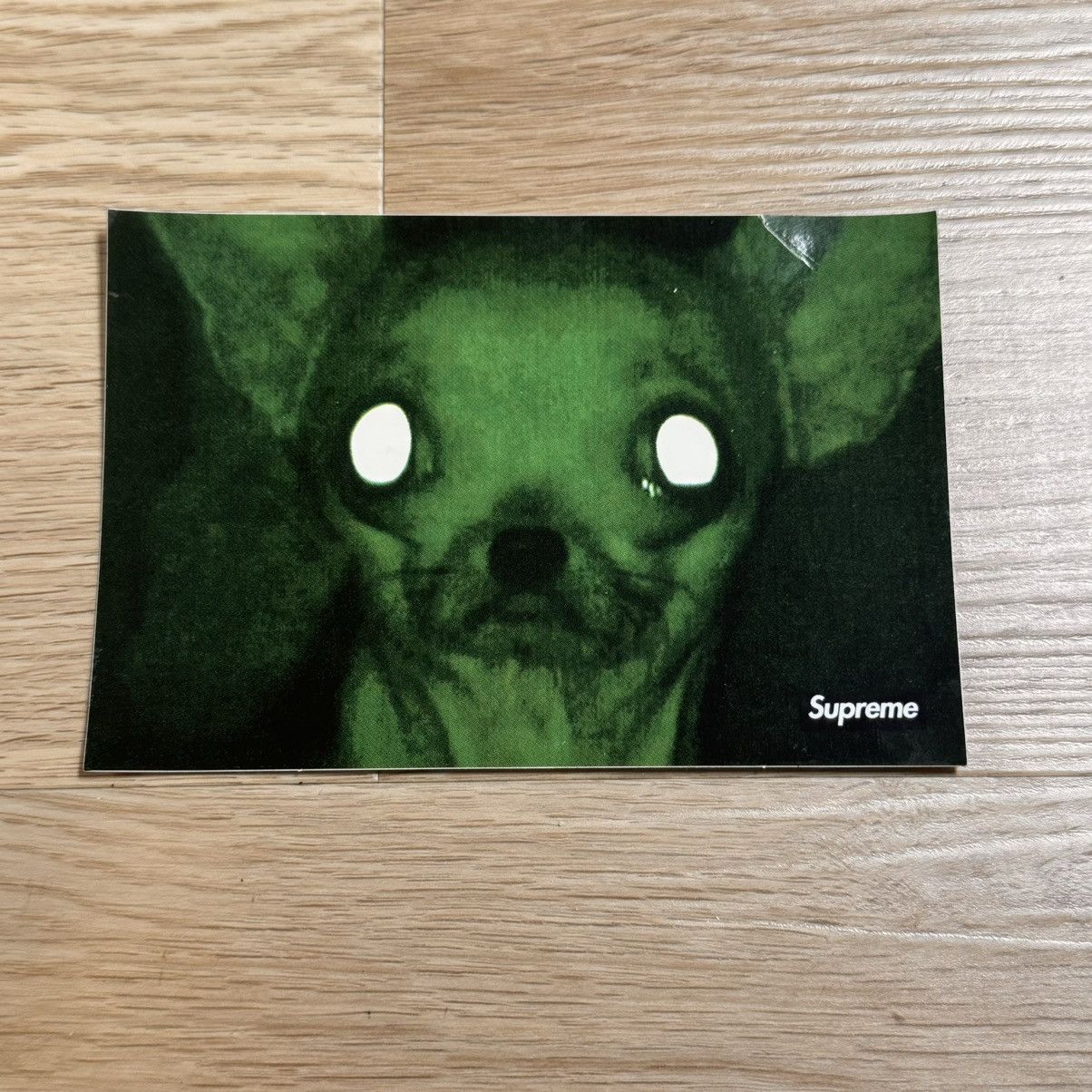 Supreme chihuahua sticker sales