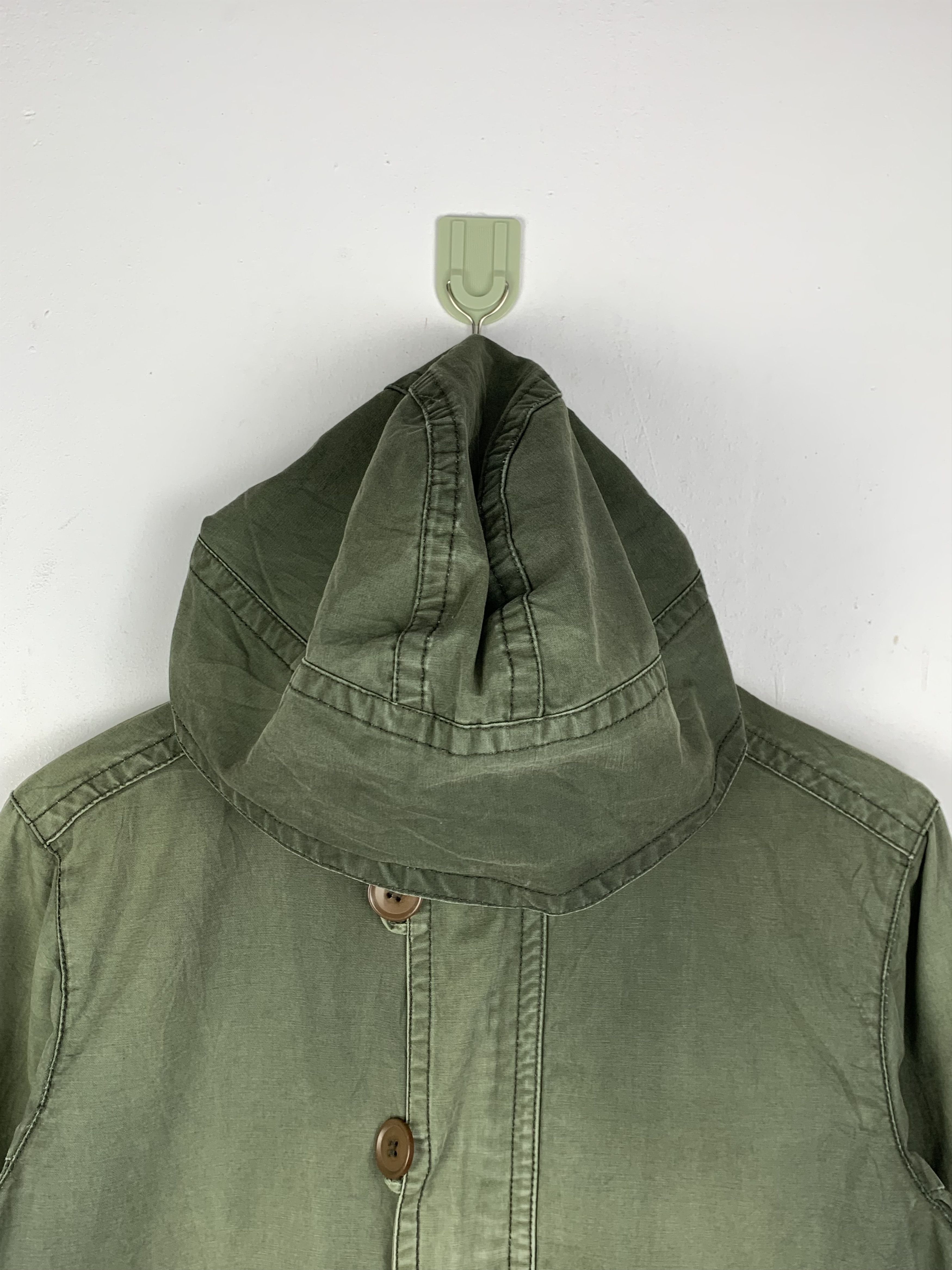 Pas de Calais Vintage 90s Pas De Calais France Military Jacket J1449 Size US M / EU 48-50 / 2 - 2 Thumbnail