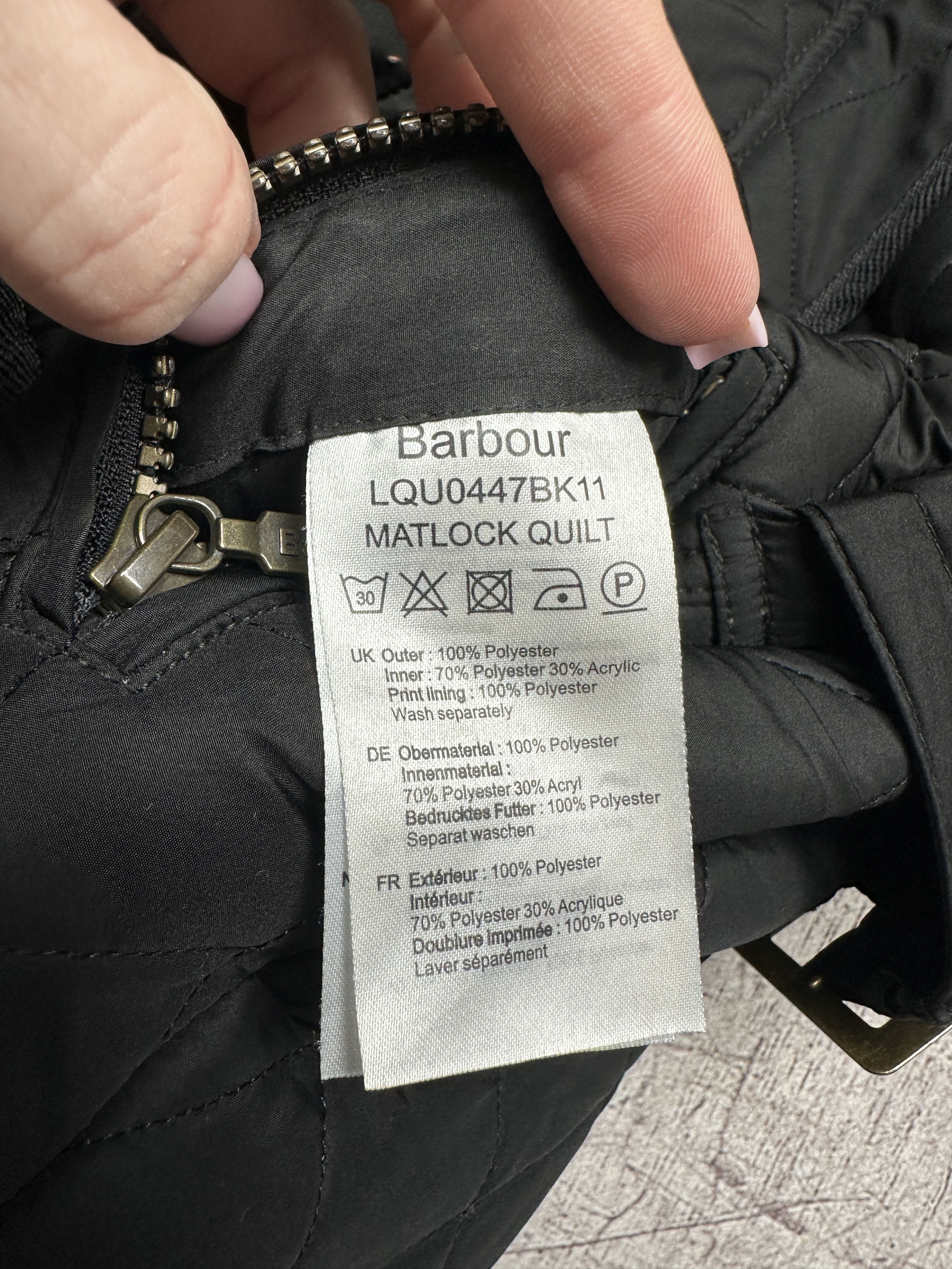 Barbour Barbour International Womens Matlock Quilted Jacket Size S / US 4 / IT 40 - 6 Thumbnail