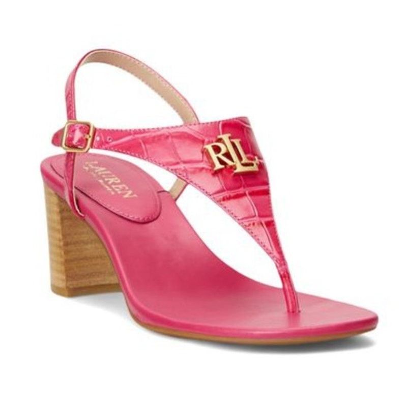 Lauren Ralph Lauren Lauren RALPH LAUREN Womens NEW Westcott Ii Heel Sandal - 6.5 Size US 6.5 / IT 36.5 - 1 Thumbnail