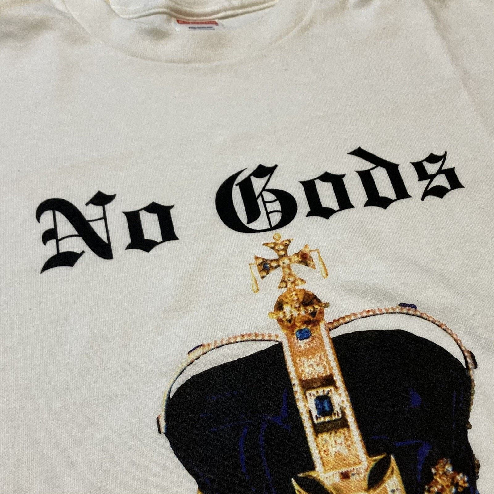 Supreme Supreme Vintage T Shirt White No Gods No Masters Box Logo Size US M / EU 48-50 / 2 - 5 Thumbnail