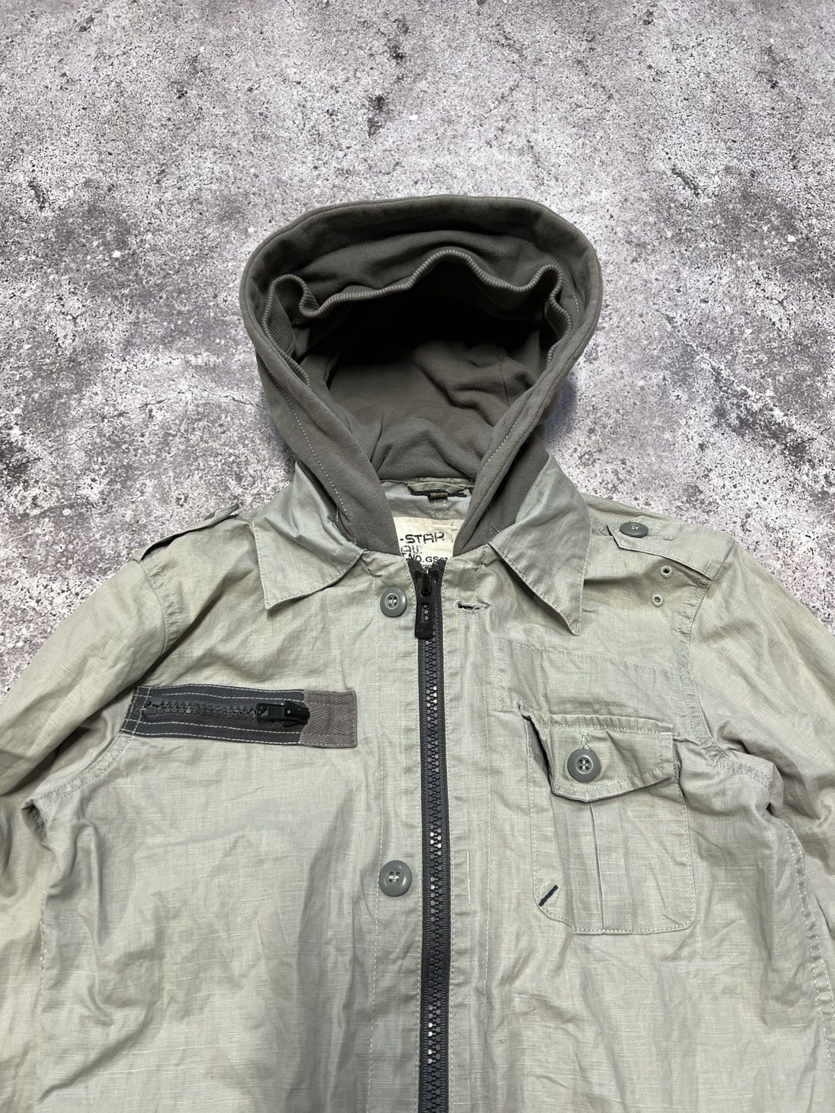 G-Star vintage g star raw military style jacket Size S / US 4 / IT 40 - 4 Thumbnail