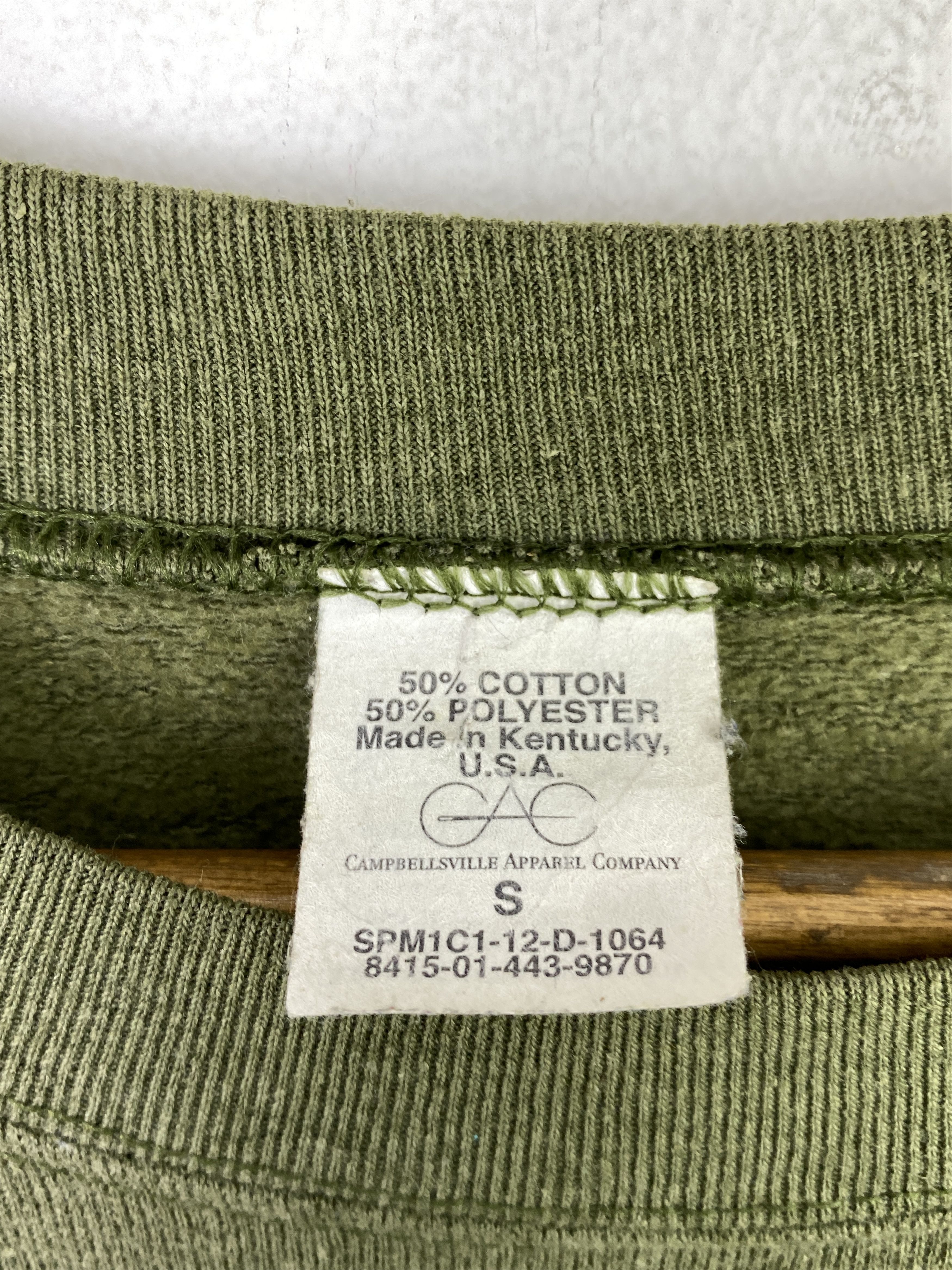 Vintage Vintage 90s USMC Plain Crewneck Sweatshirt SH0396 Size US S / EU 44-46 / 1 - 8 Thumbnail