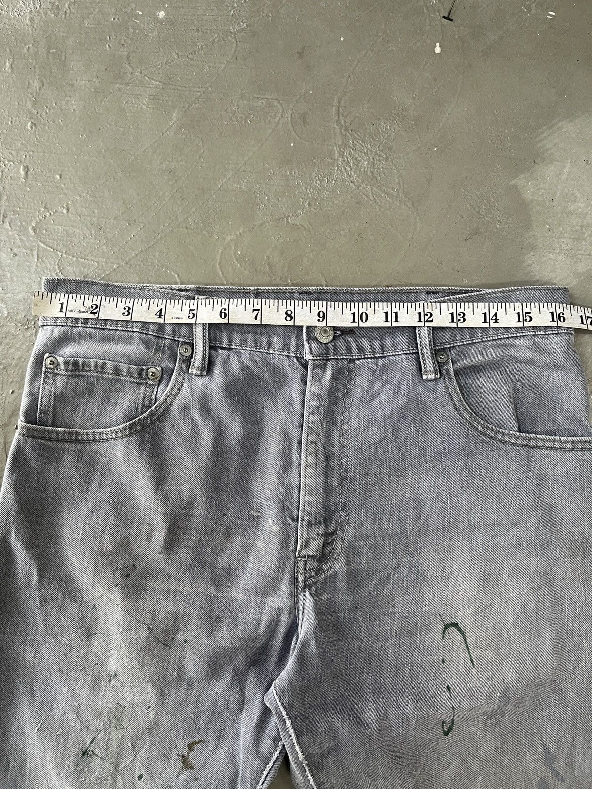 Levi's Vintage 90s Levis 517 Paint Splatter Junya Helmut Lang Style Size US 33 - 15 Thumbnail