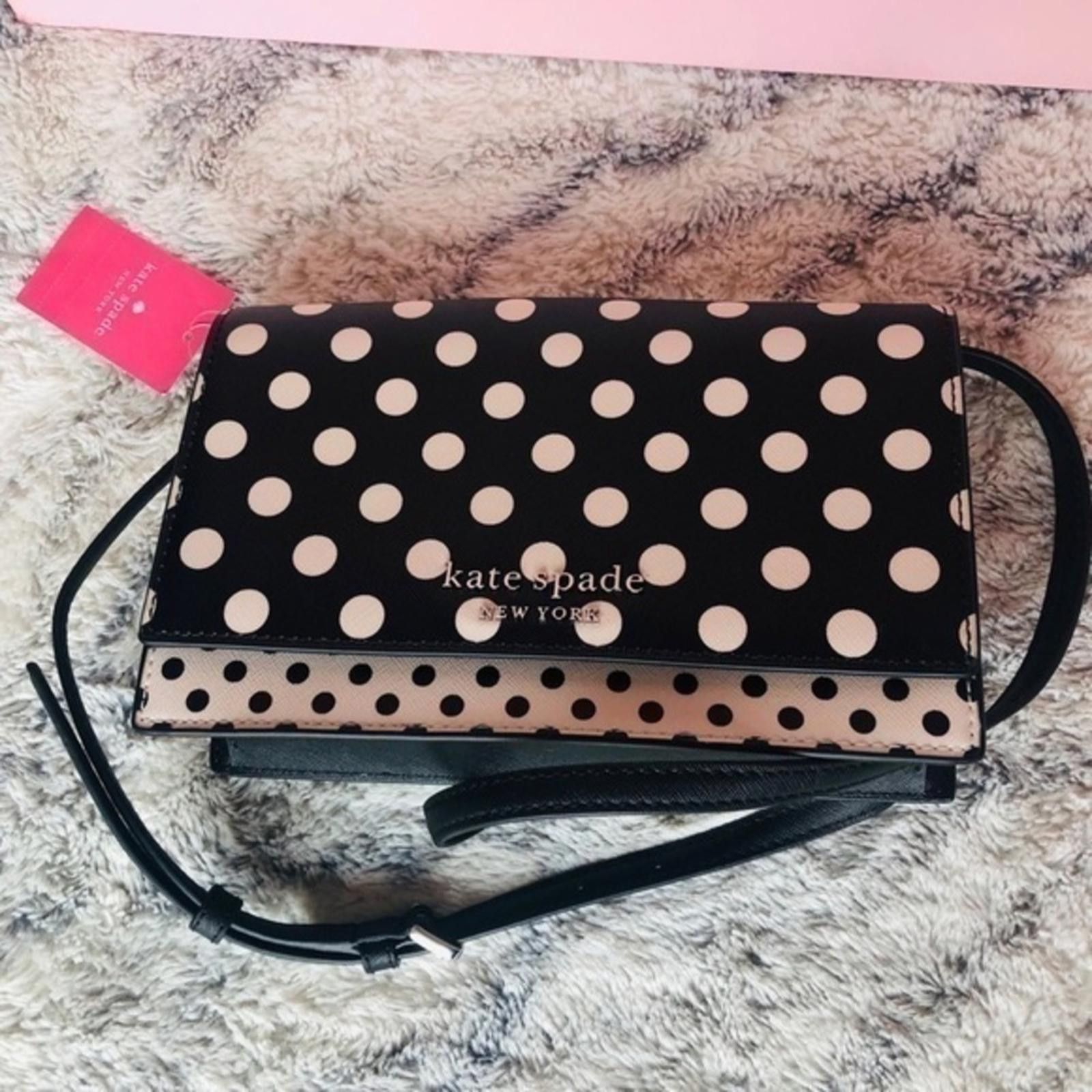 Kate Spade Mate Spade Polka Dot Convertible Crossbody Bag NWT Size ONE SIZE - 6 Thumbnail