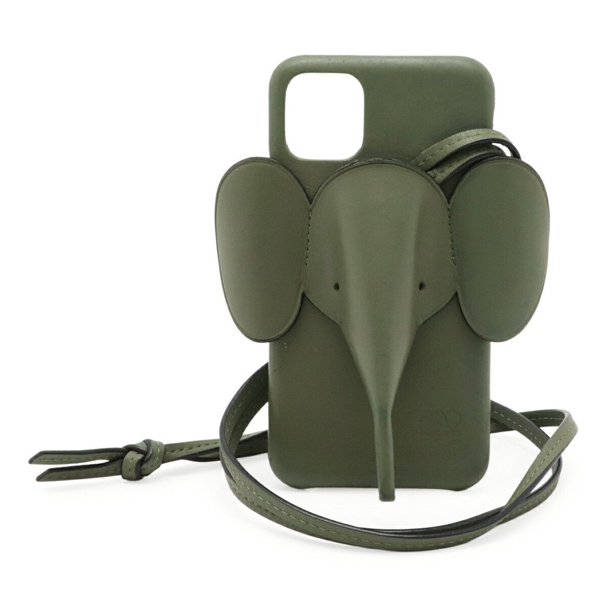 Loewe Loewe Loewe Elephant Cover Leather Phone Case Leather Phonecase Size ONE SIZE - 1 Thumbnail