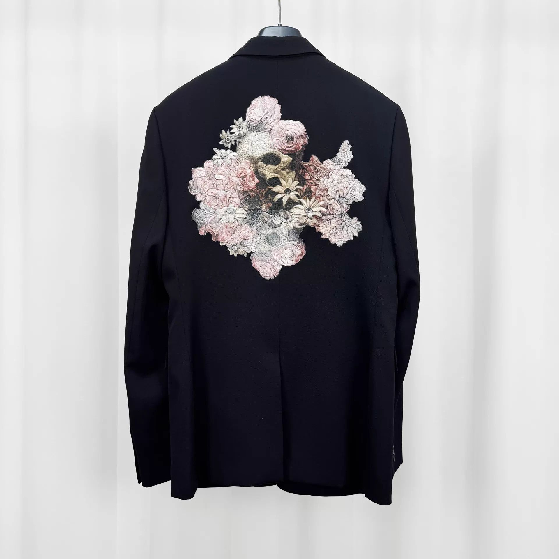 Dior Dior x Toru Kamei Rose Skull Wool Blazer 46 NM Size 46R - 1 Thumbnail