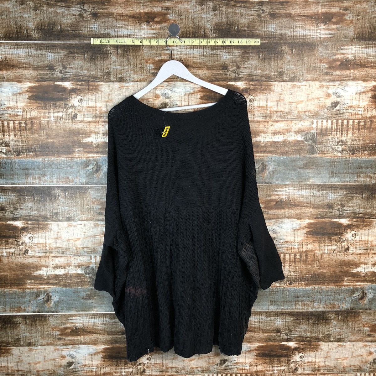 Japanese Brand Antique Black faded Knitwear #A1341 Size L / US 10 / IT 46 - 14 Thumbnail