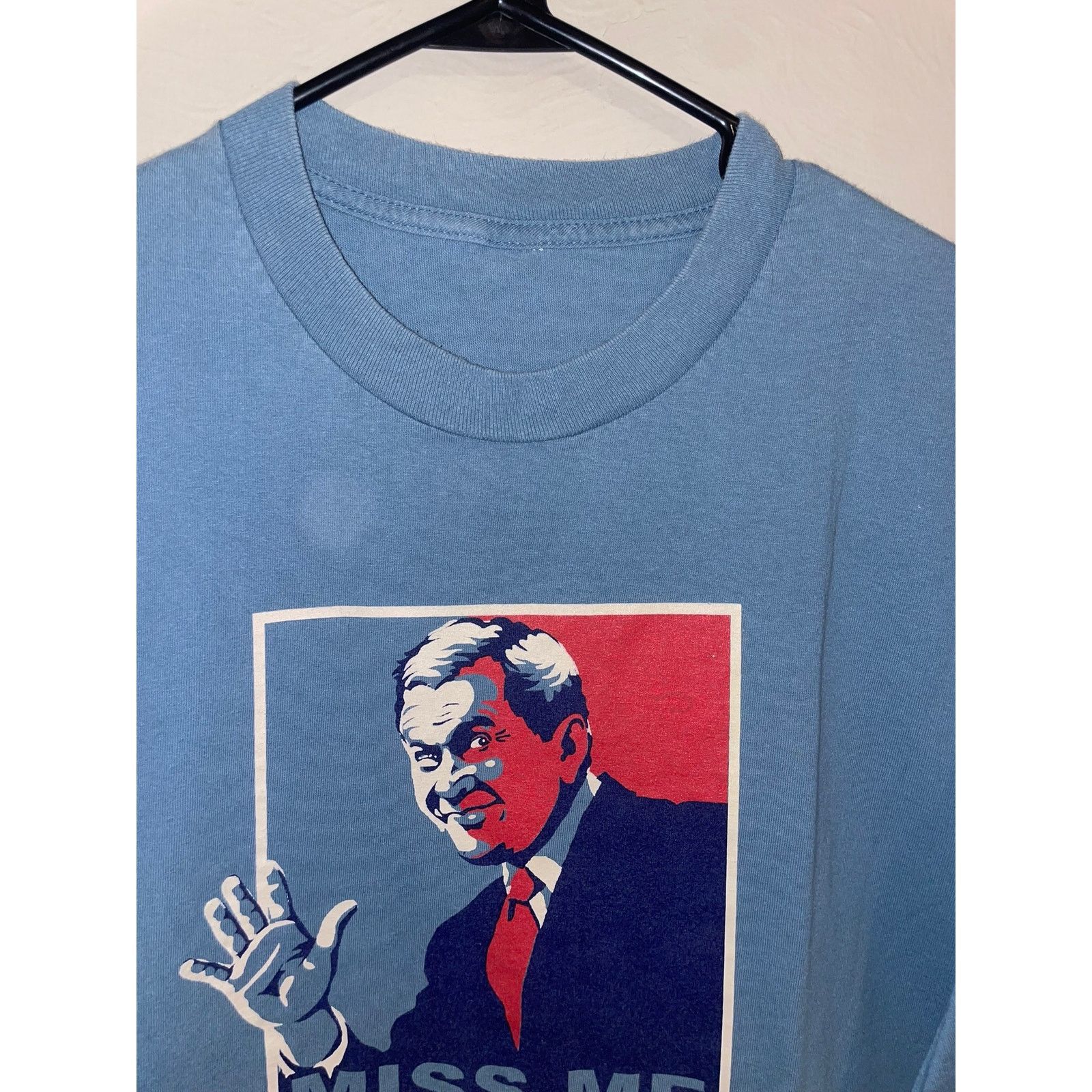 Alstyle Vintage George Bush Shirt Miss Me Yet President Election XL Size US XL / EU 56 / 4 - 3 Thumbnail