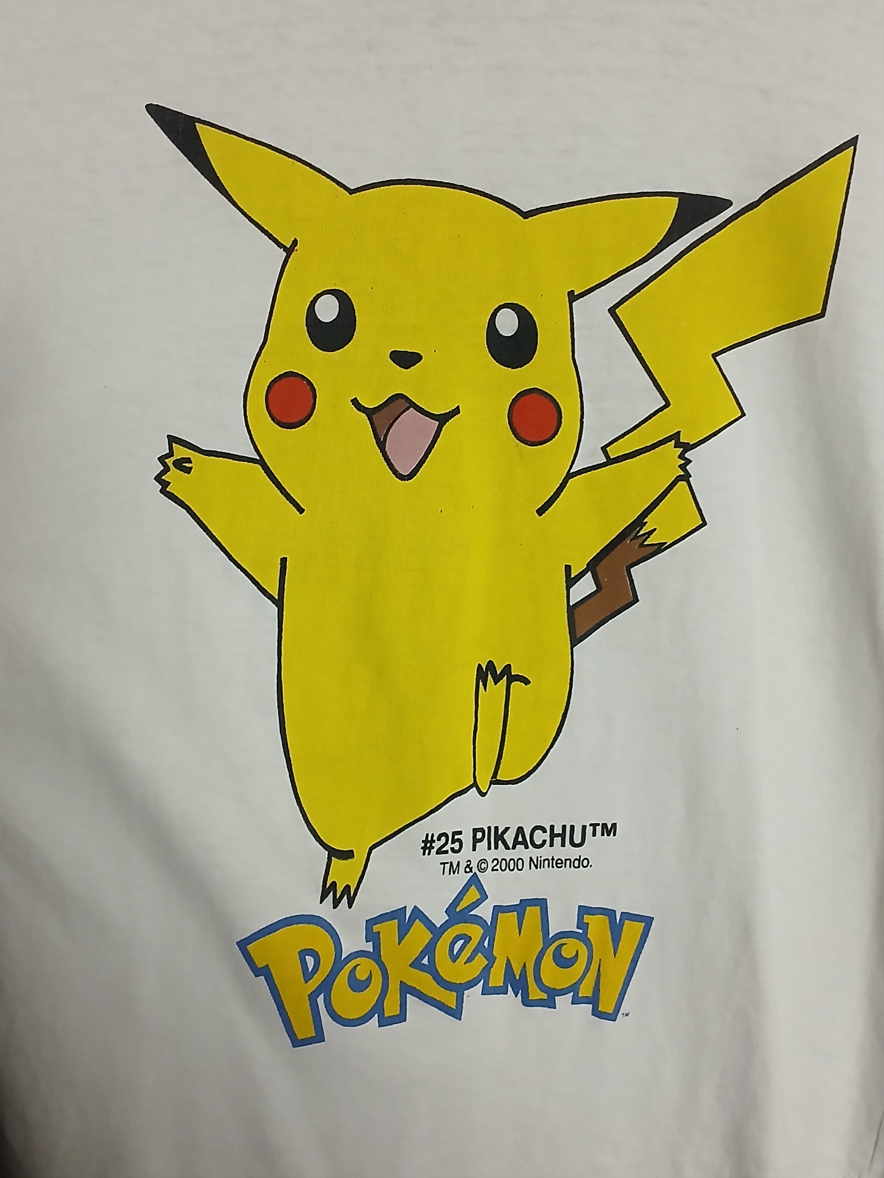 Nintendo × Vintage Vintage 2000 Nintendo Pokemon Pikachu T-Shirt Size US XS / EU 42 / 0 - 3 Thumbnail