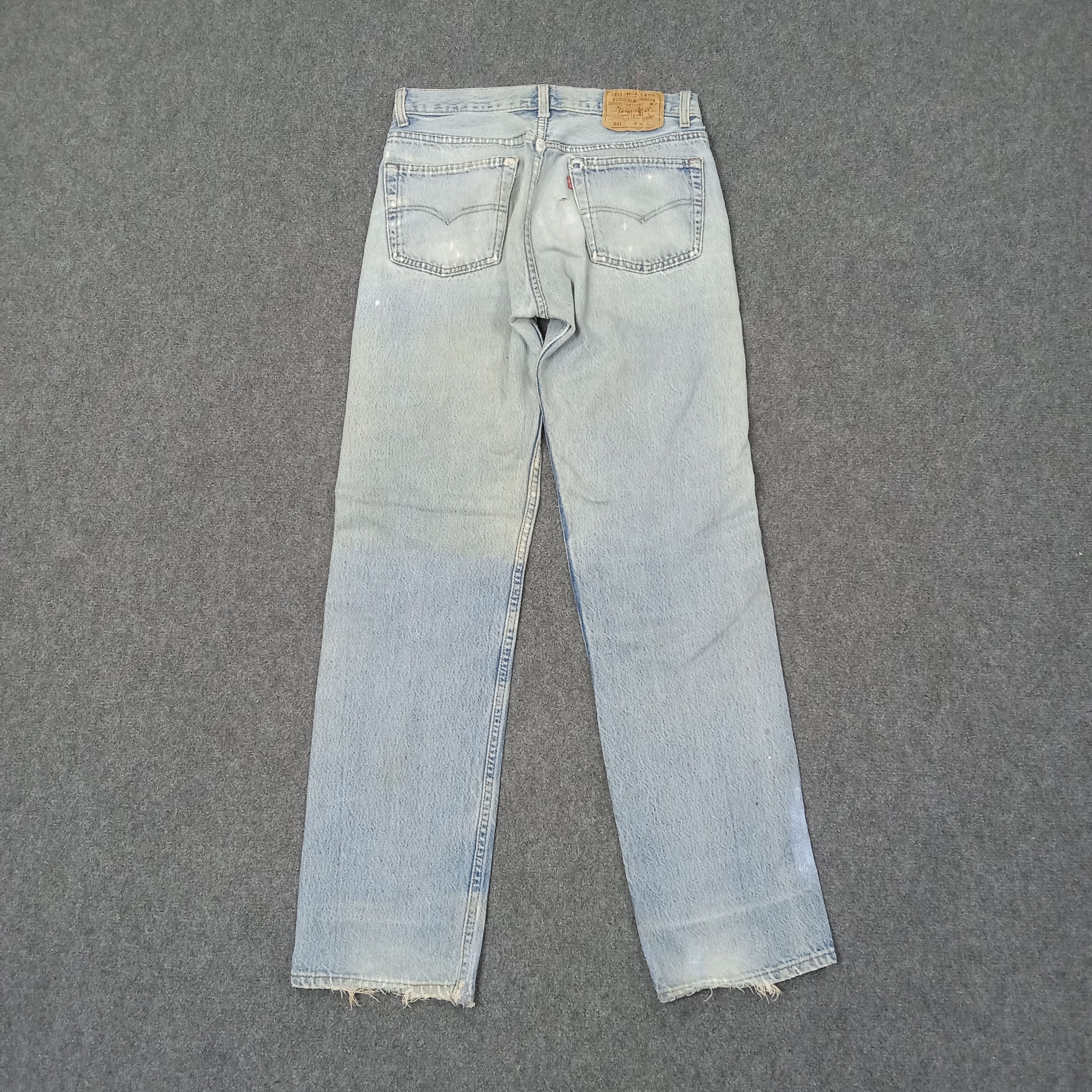 Levi's Levi's 501 Distressed Style Denim Jeans C228N23 Size US 30 / EU 46 - 6 Thumbnail