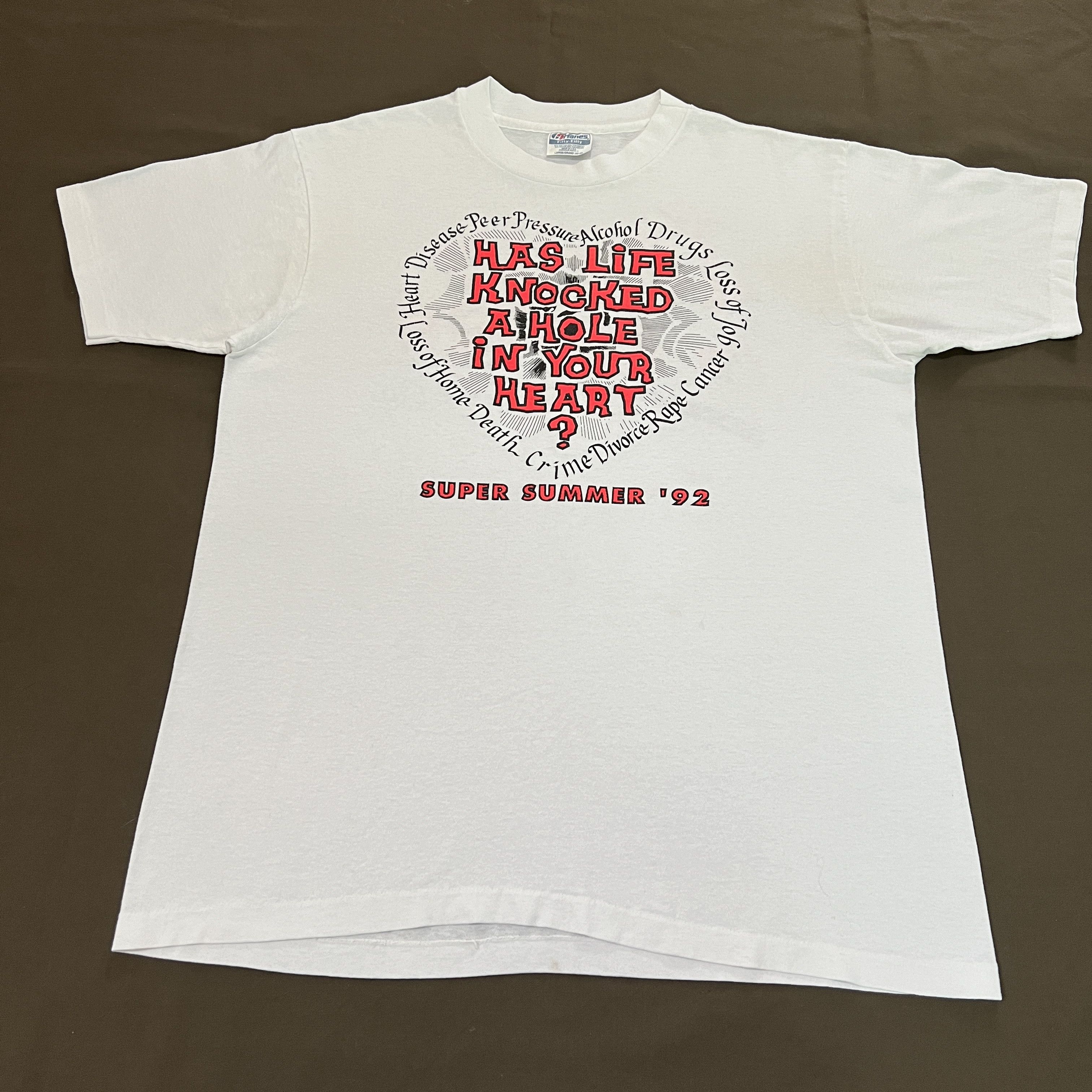 Vintage Vintage 90s Jesus God Holy Bible Promo Tee crime drugs Size US L / EU 52-54 / 3 - 2 Thumbnail