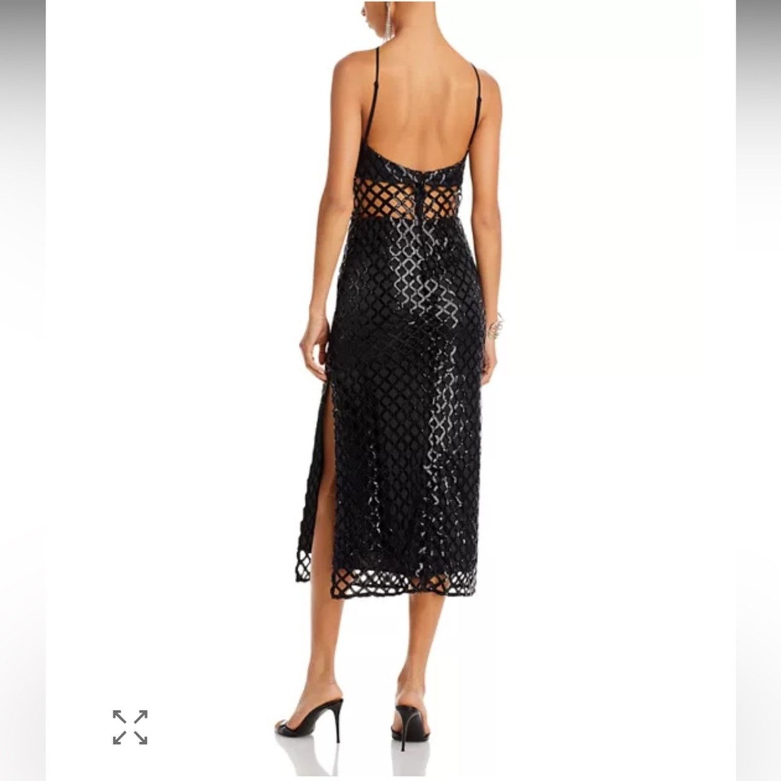 Ramy Brook Ramy Brook $695 Leo Latticework Midi Dress Size 4 Size S / US 4 / IT 40 - 6 Thumbnail