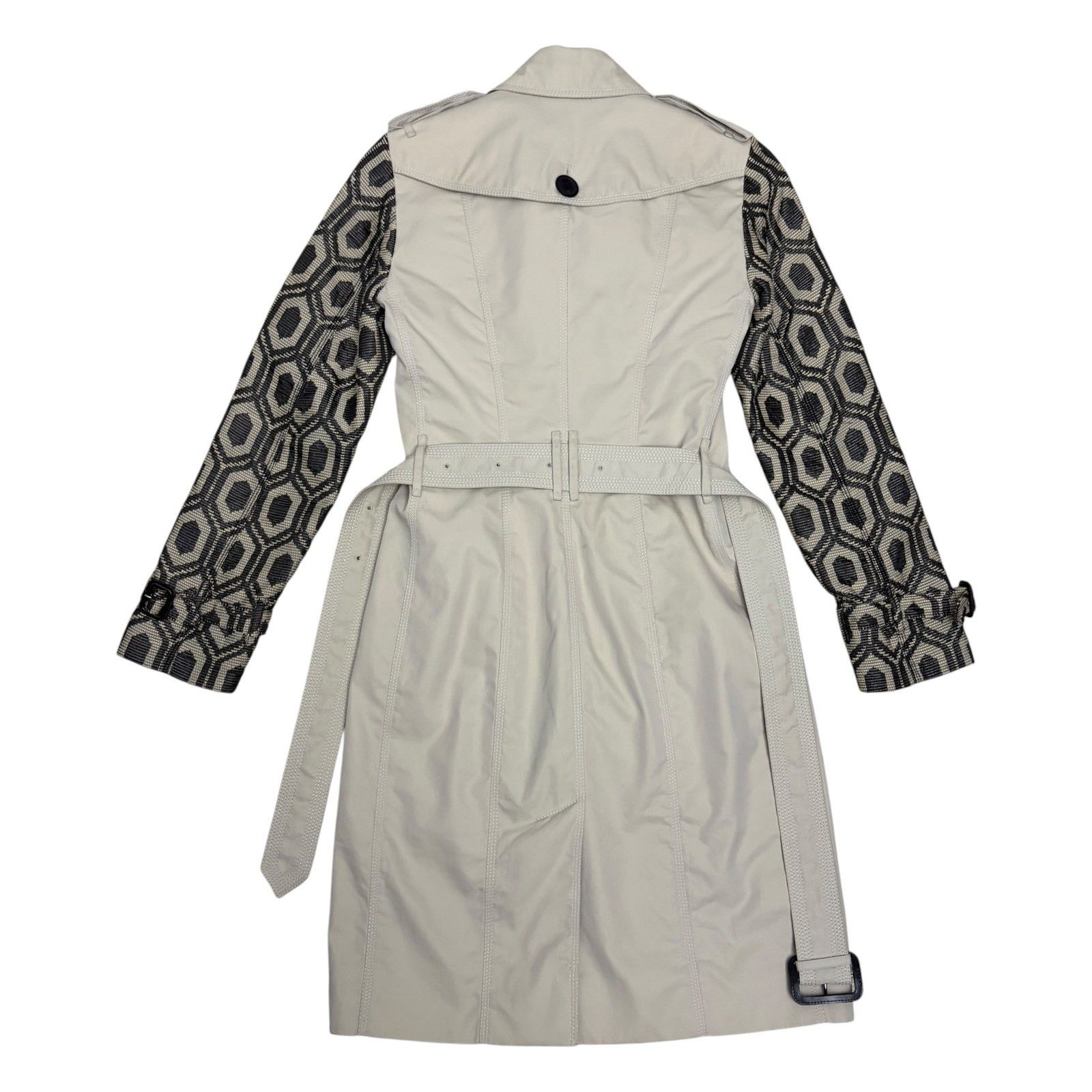 Burberry BURBERRY Trench Coat Luxury Business Jacquard Vintage XS Size XS / US 0-2 / IT 36-38 - 6 Thumbnail