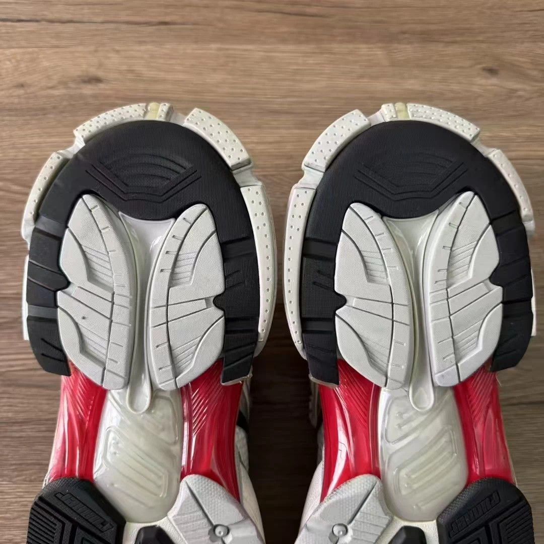 Balenciaga Balenciaga Runner 2.0 Silver/White/Red 43 Size US 10 / EU 43 - 6 Thumbnail