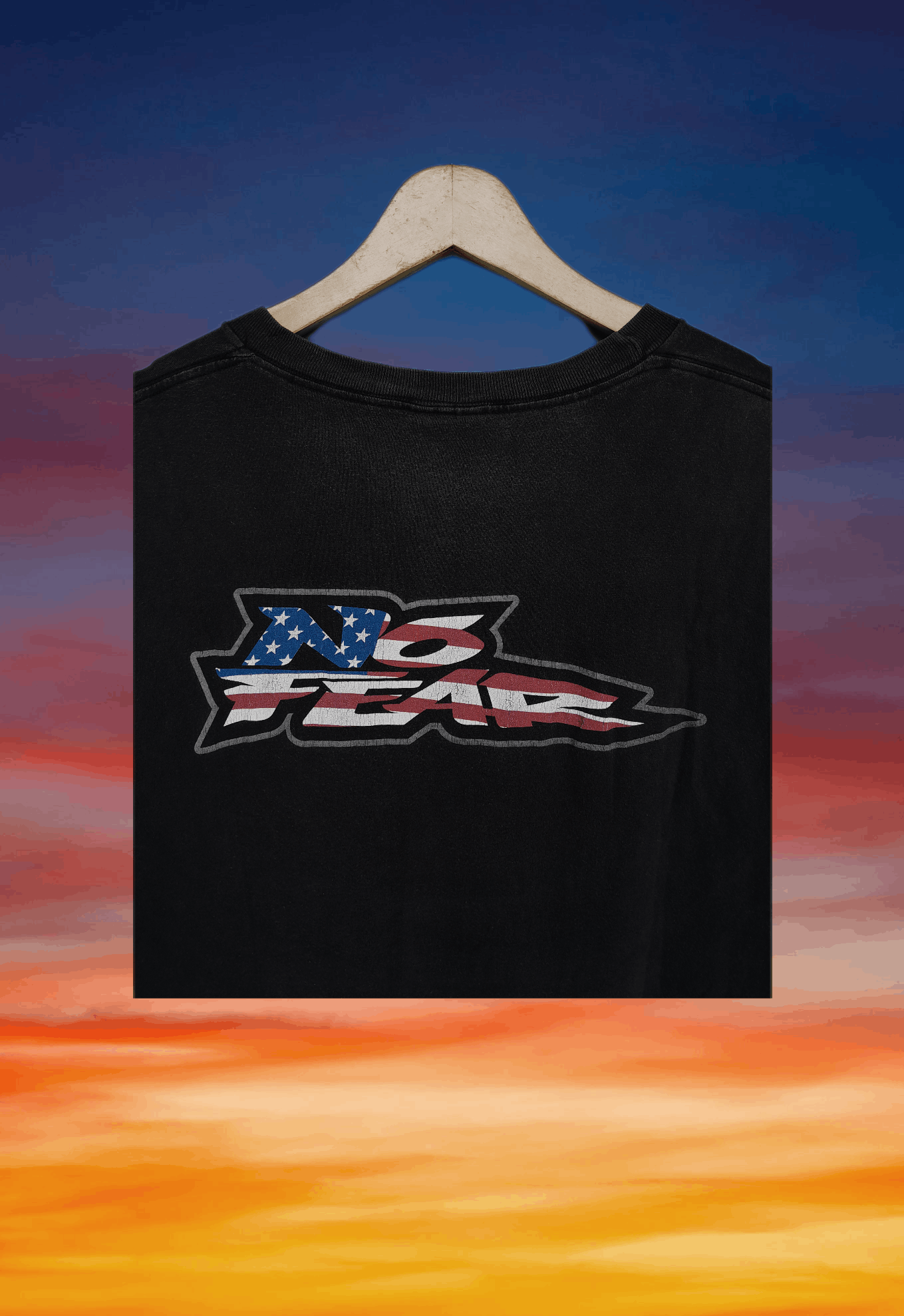 No Fear Streetwear Vintage 90s No Fear Clothing Surf Skate T-Shirt Size US L / EU 52-54 / 3 - 6 Thumbnail