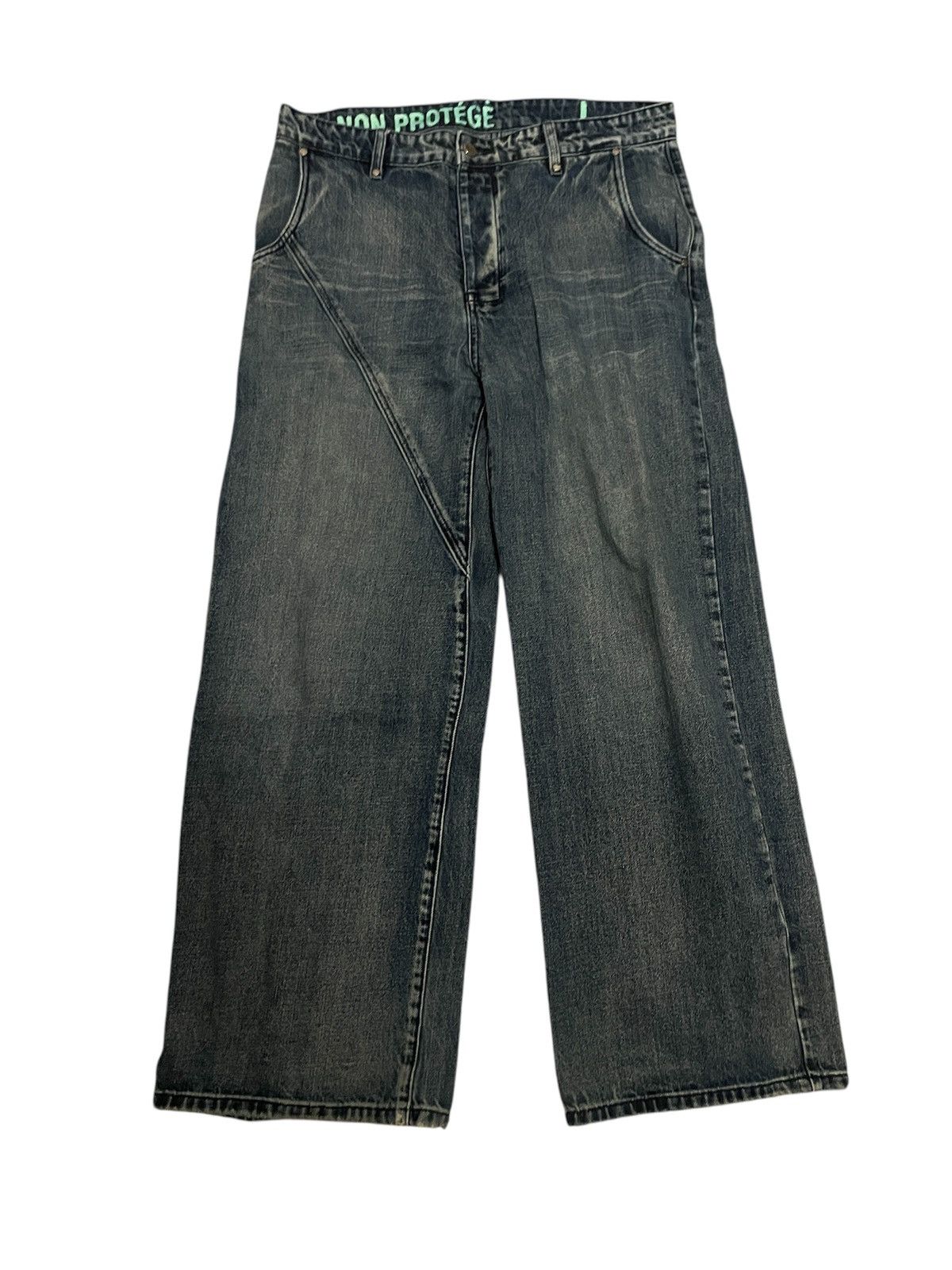 Jaded London RARE BJEANS - y2k baggy jeans ifsixwasnine style Size US 34 / EU 50 - 1 Thumbnail