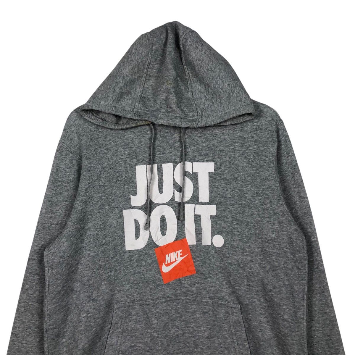 Nike 📌Nike Just Do It Big Swoosh Hoodie Pull Over Size US L / EU 52-54 / 3 - 4 Thumbnail