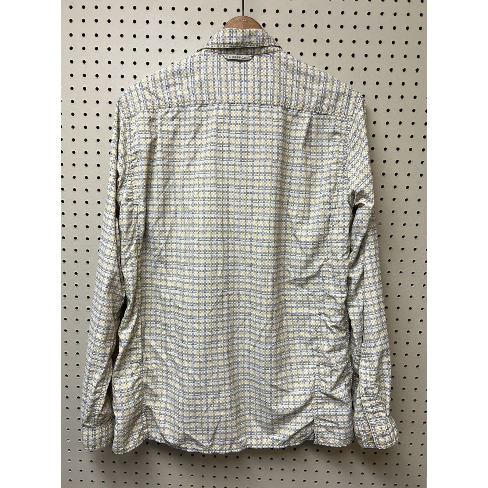 ExOfficio Vented ExOfficio Shirt Button-Up Plaid LS Men M Multicolor Nylon Insect Shield Long Sleeve Mens Size US M / EU 48-50 / 2 - 2 Thumbnail