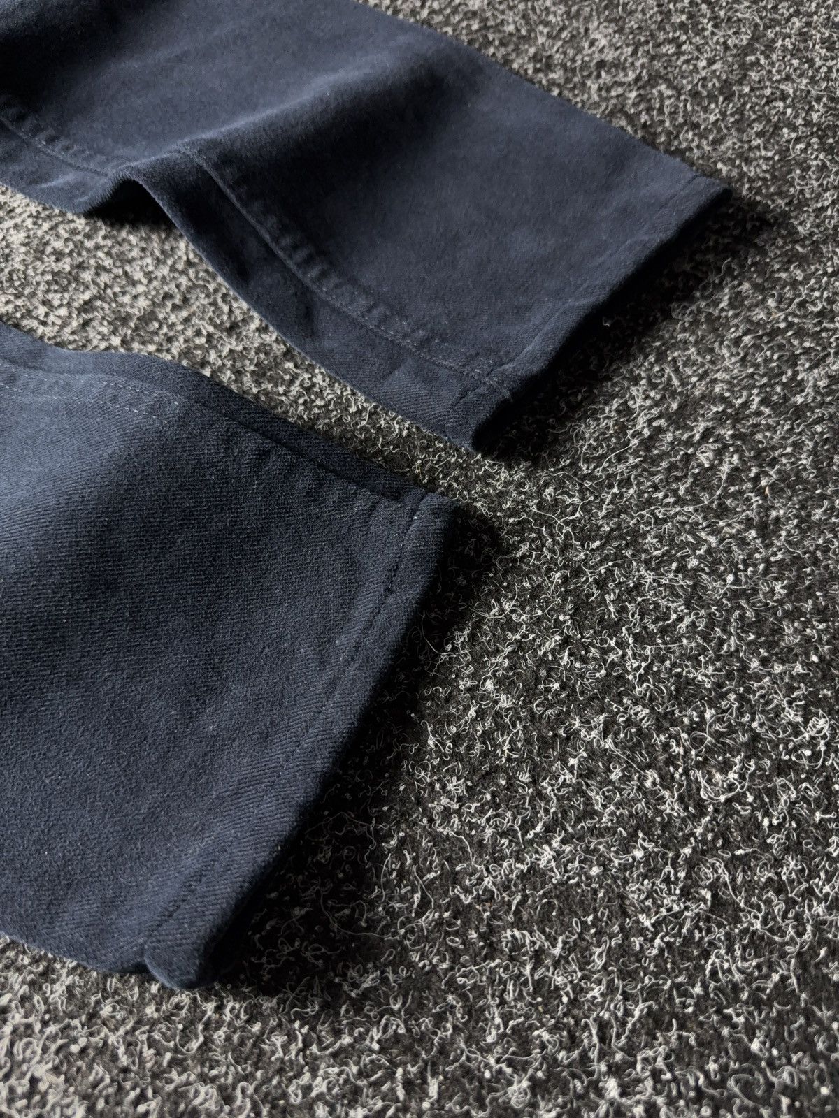 Levi's Vintage Clothing Rare RETRO 80s Levi’s 440 Navy Corduroy Pants Made in It Size 27" / US 4 / IT 40 - 5 Thumbnail