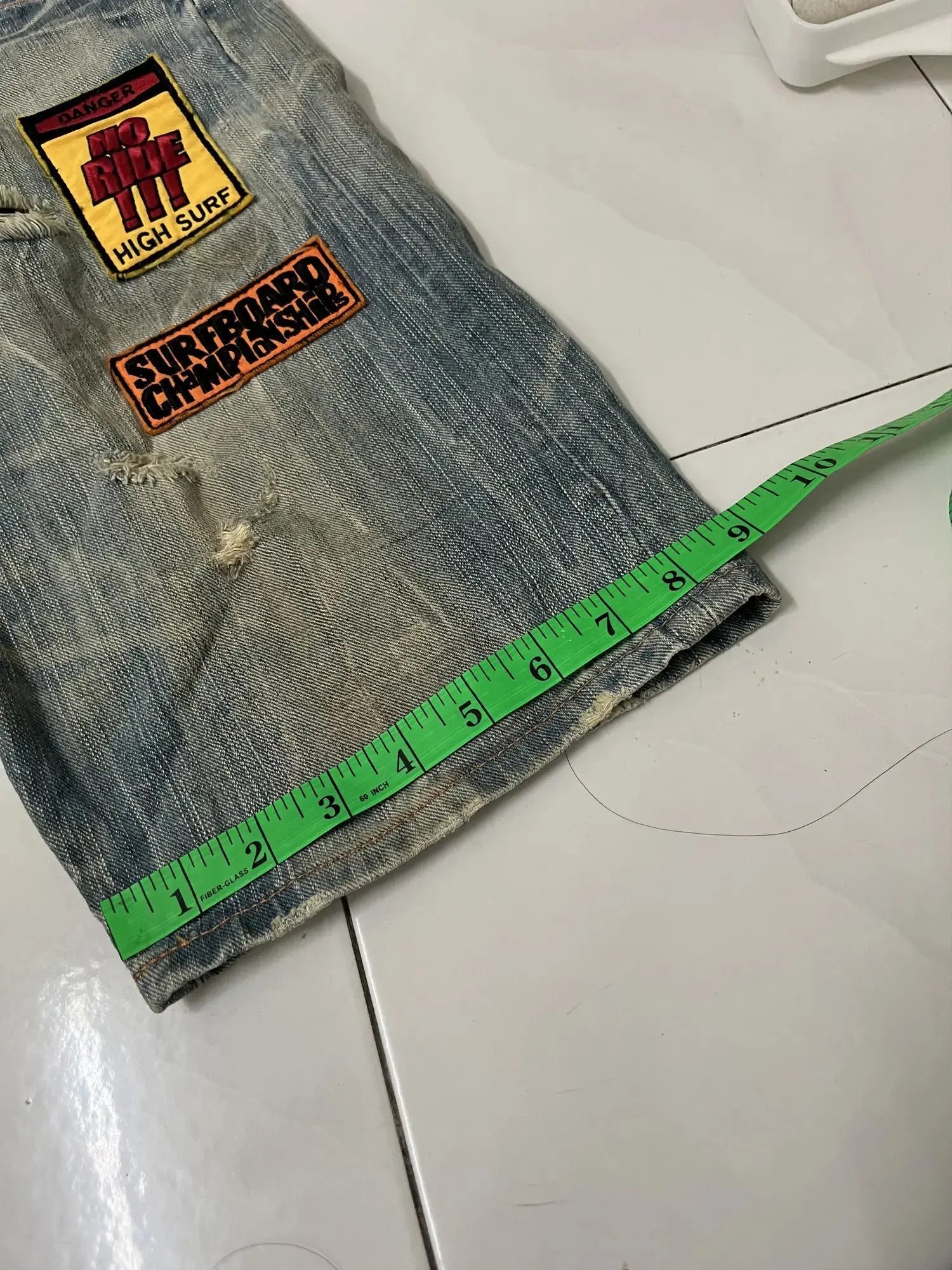 Vintage Edwin Japan Blue Trip Surfing Denim Size US 34 / EU 50 - 6 Thumbnail