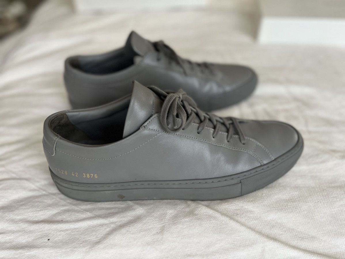 Common Projects Achilles Low Grey Grailed