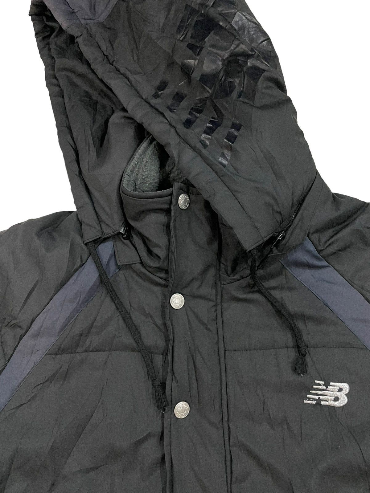 New Balance × Vintage 🔥Rare🔥Vintage New Balance Sportswear Long Jacket Hoodie Size US L / EU 52-54 / 3 - 4 Thumbnail