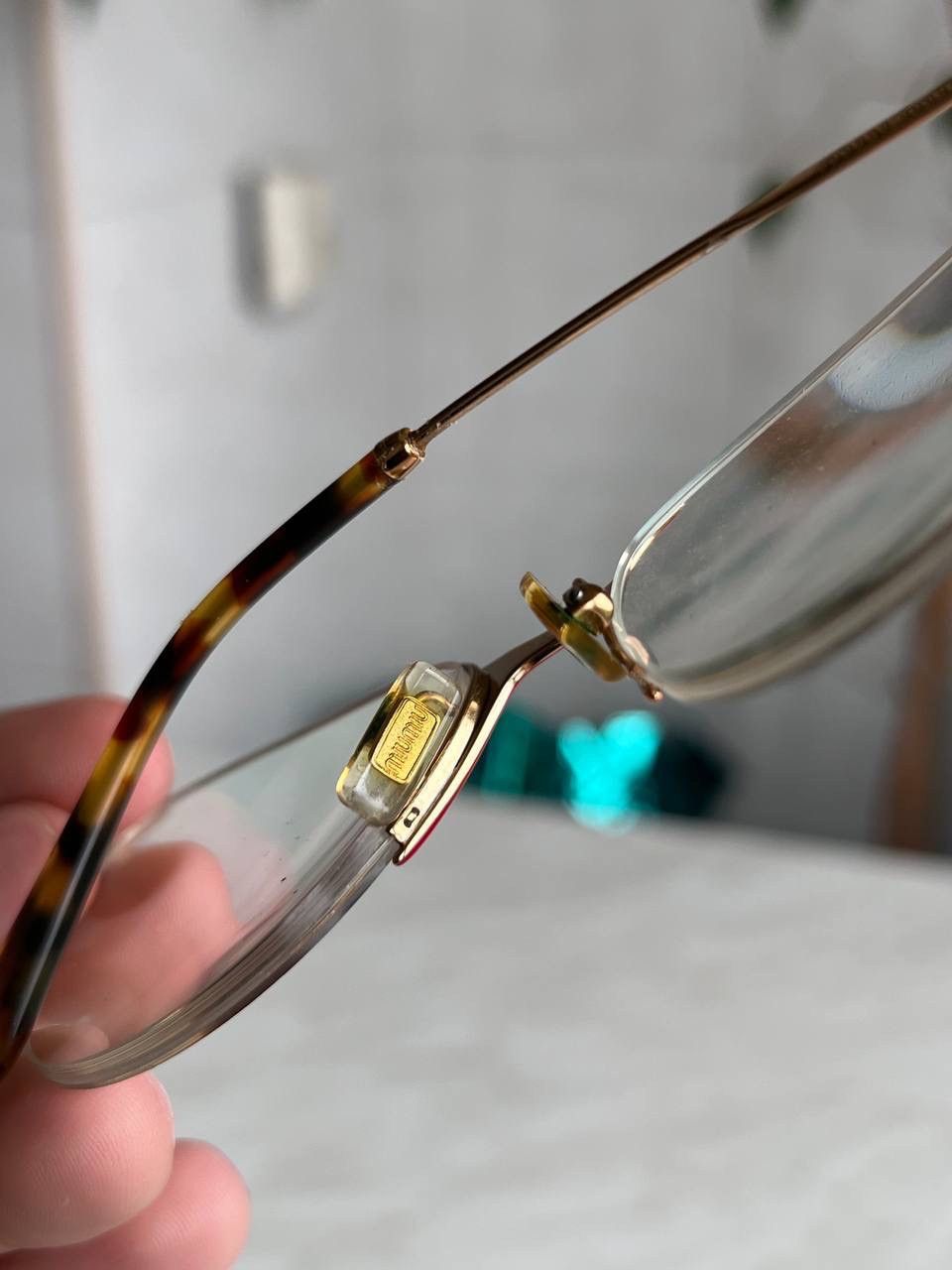 Miu Miu Vintage Miu Miu Glasses Eyeglasses For Visor Frame 2000s Size ONE SIZE - 9 Thumbnail