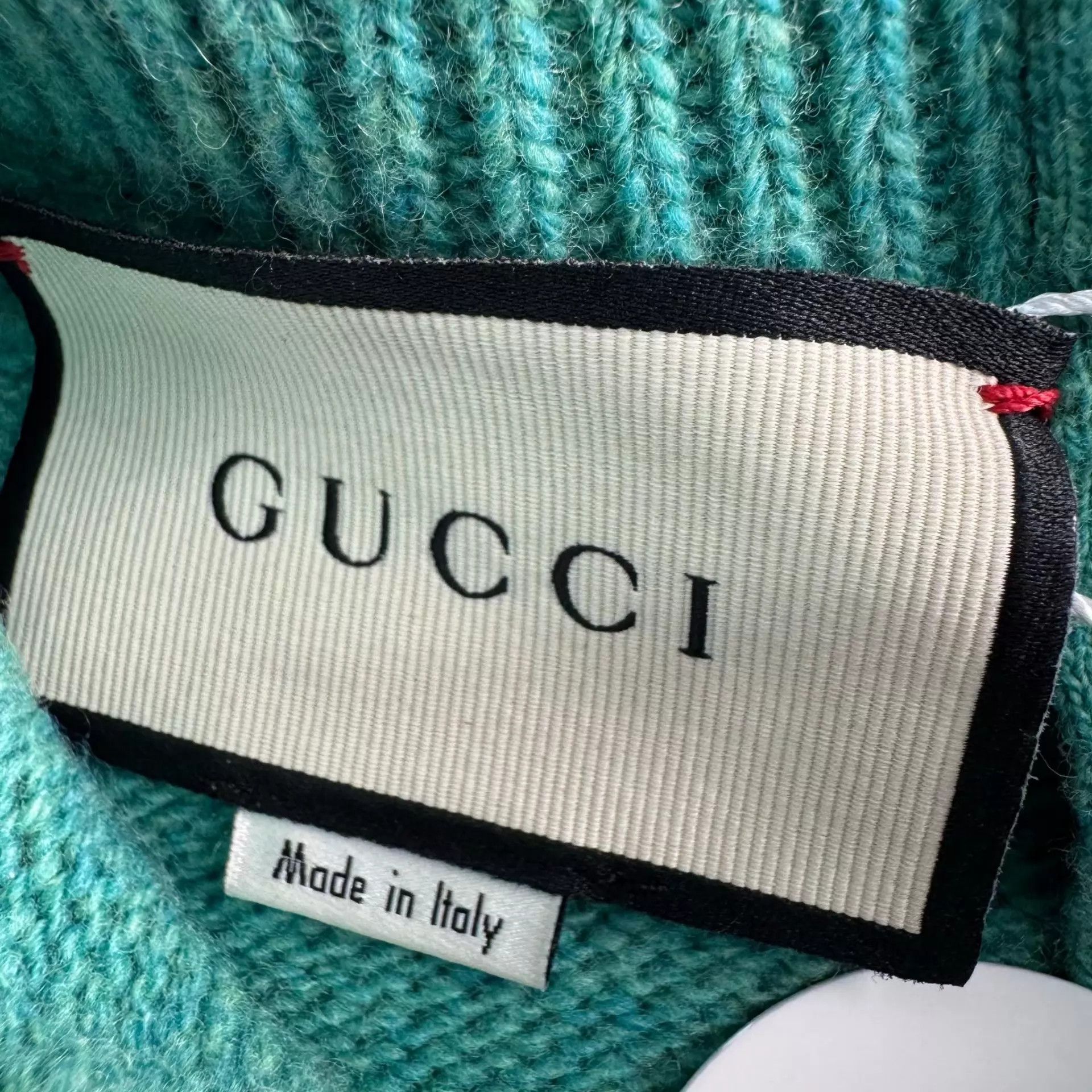 Gucci Gucci Green Wool Sweater Size S / US 4 / IT 40 - 6 Thumbnail