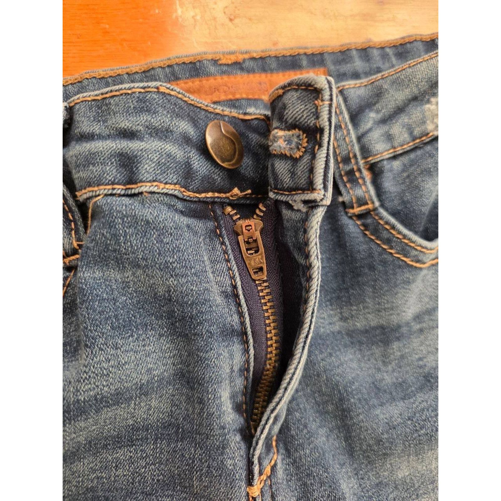 Joe's Joe's Jeans Ankle Mid-Rise Skinny Jeans Wash Size 14 A001150 Size 36" / US 14 / IT 50 - 5 Thumbnail
