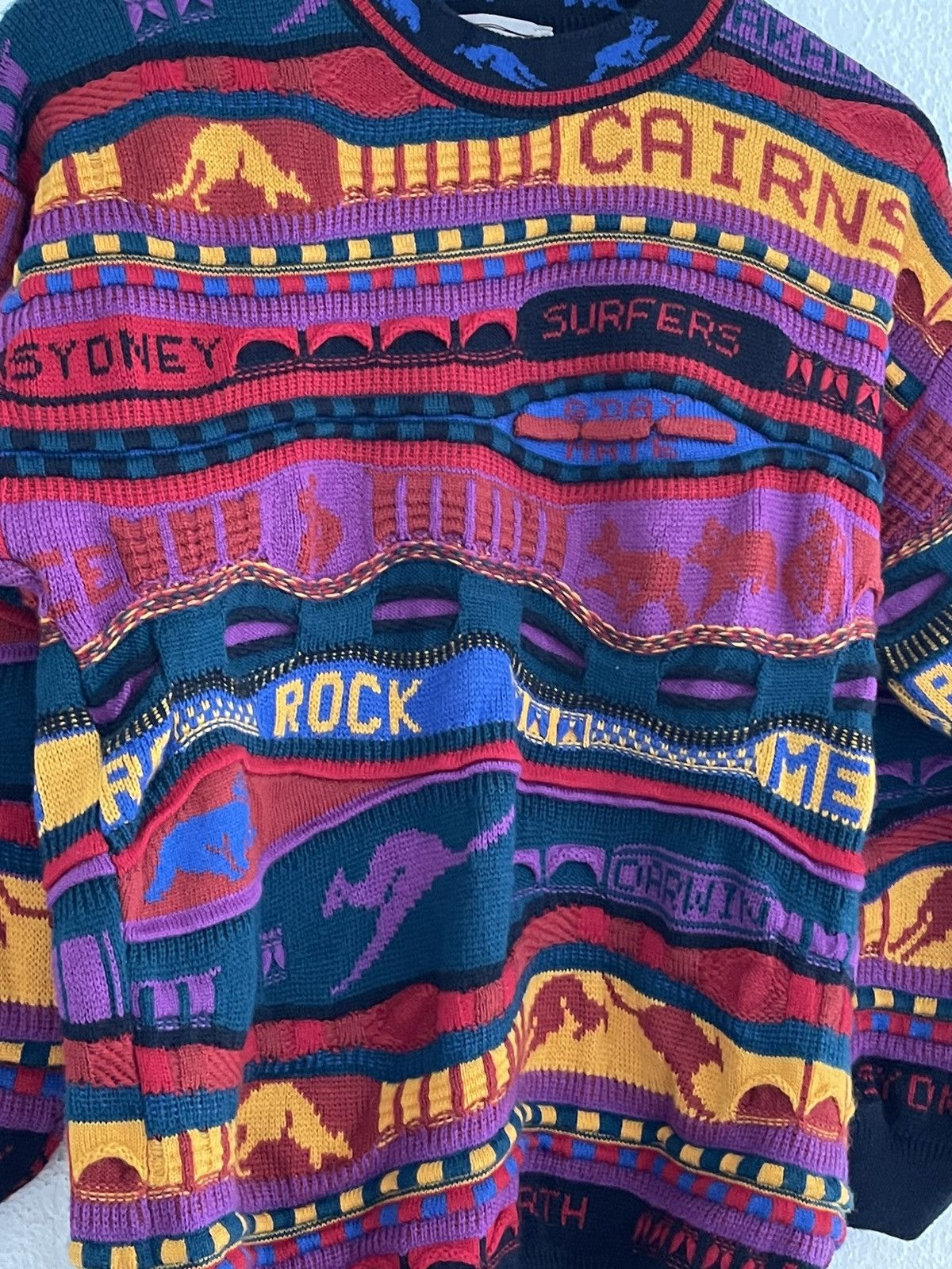 Coogi × Vintage Emaroo Pure Wool Coogi Style Knitwear Size US S / EU 44-46 / 1 - 3 Thumbnail