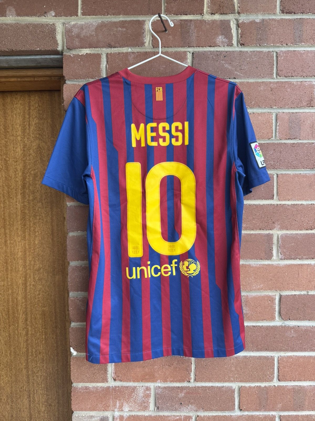 Nike Authentic Nike Barcelona 2011/12 Home Jersey Messi 10 Size US S / EU 44-46 / 1 - 1 Thumbnail
