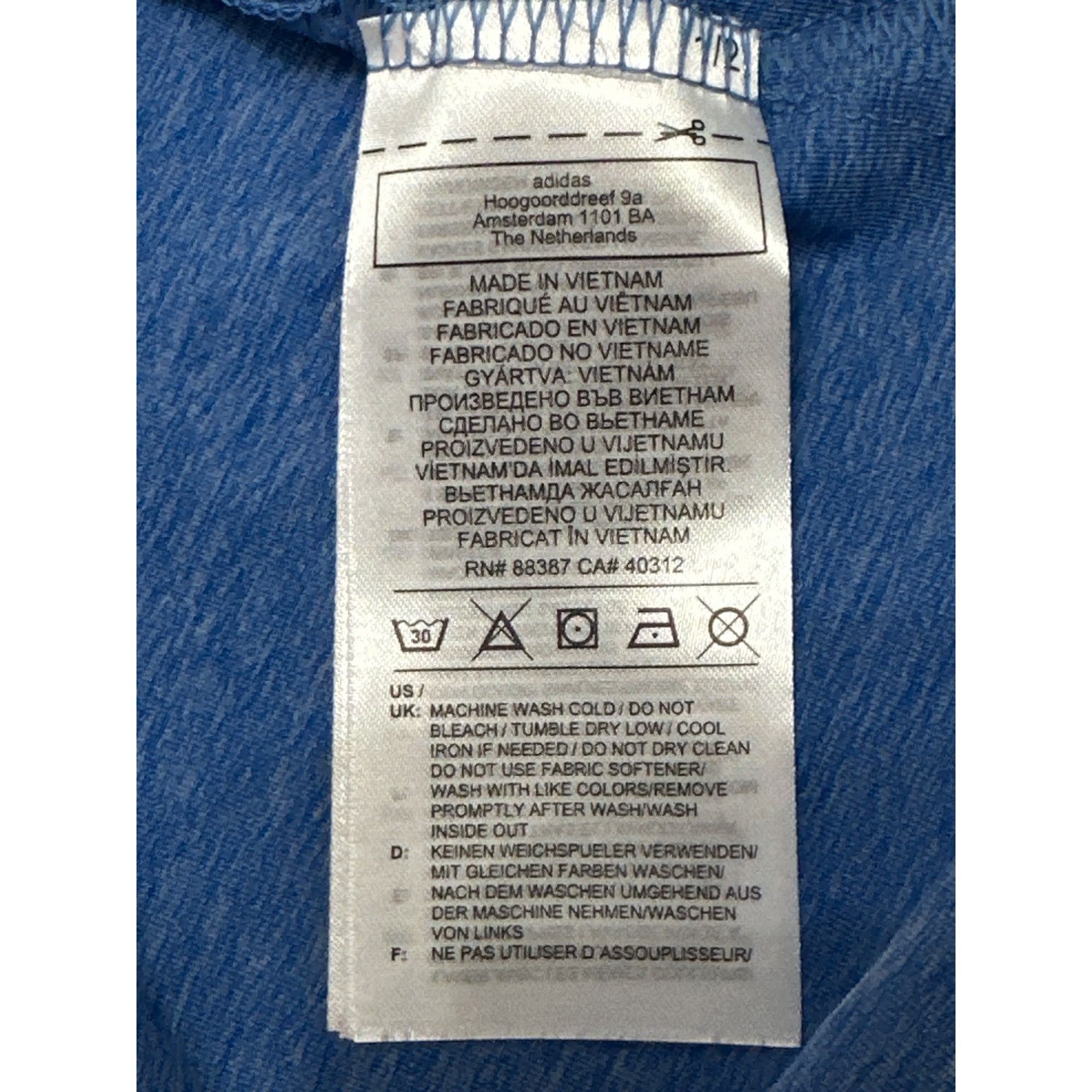 Adidas Adidas Aeroready Golf Polo Shirt Blue Mens Size Large Perfor Size US S / EU 44-46 / 1 - 5 Thumbnail